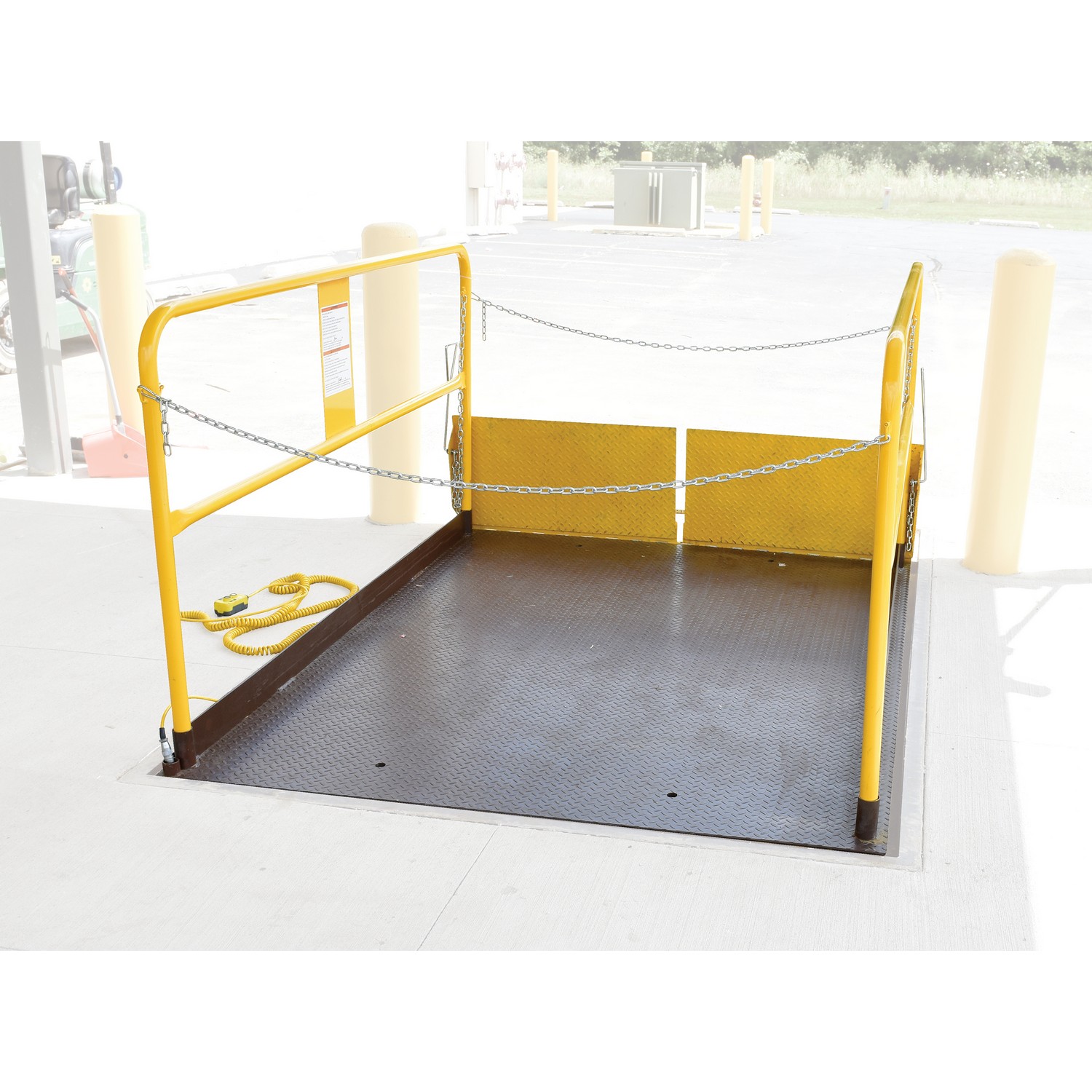 Vestil WL-100-5-68 Prem Truck Scissor Dock Lift 5K 6X8 FT
