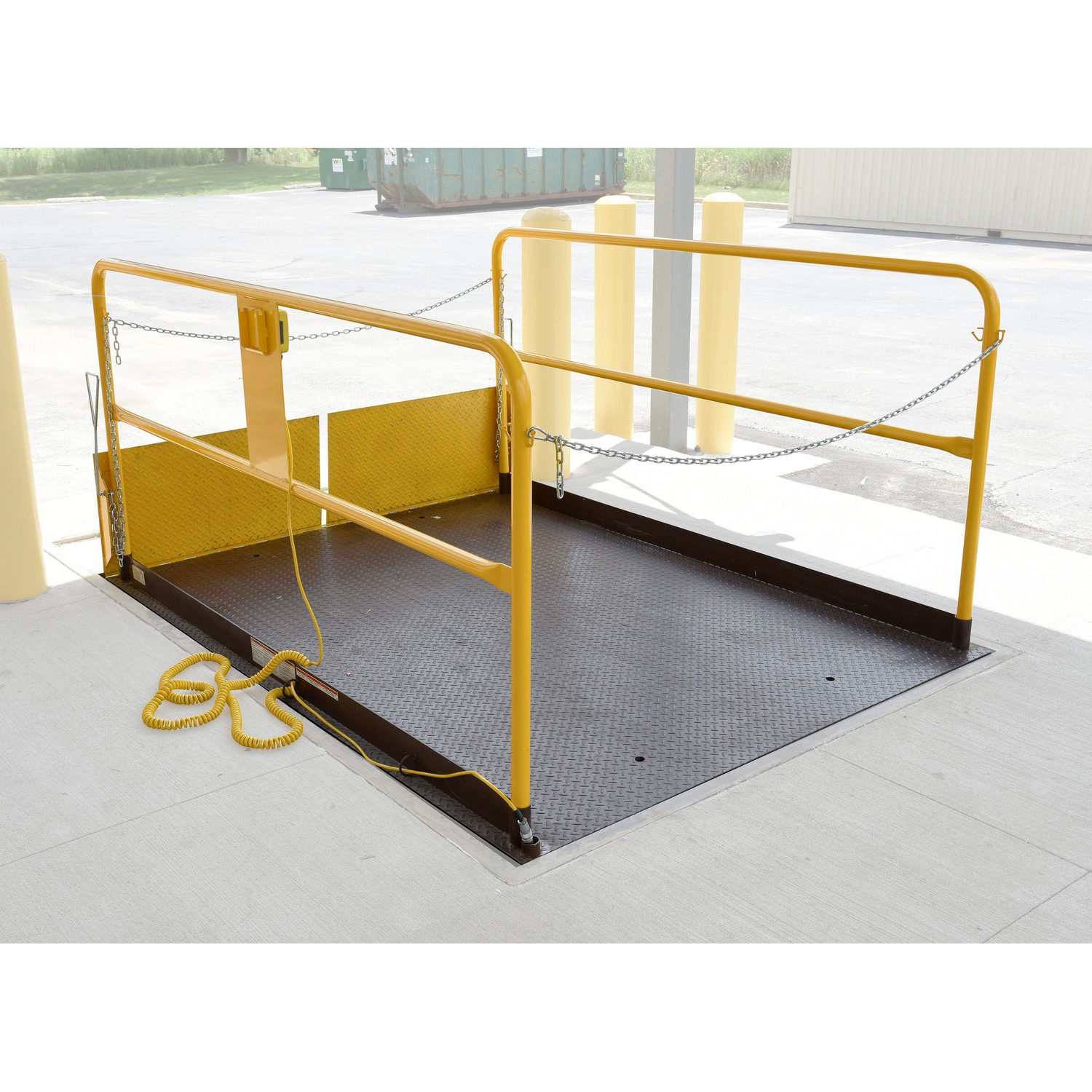 Vestil WL-100-5-68 Prem Truck Scissor Dock Lift 5K 6X8 FT