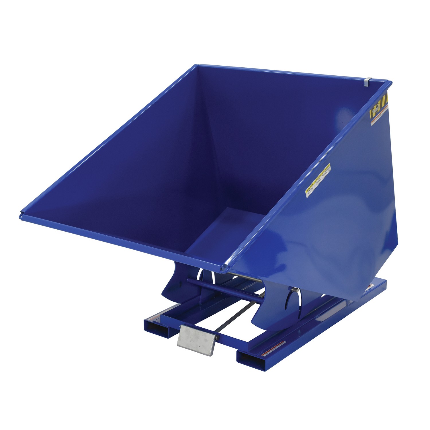 Vestil D-200-MD Self-Dump Hopper Md 2 CU YD 4K Blue
