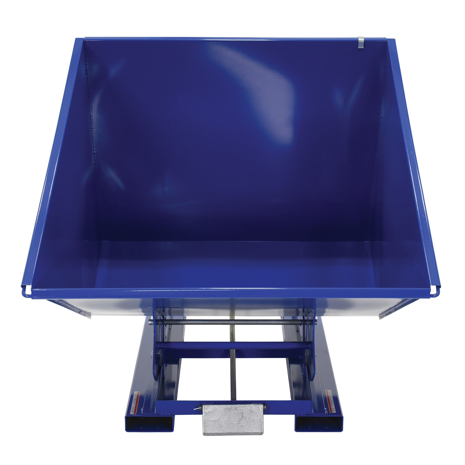 Vestil D-200-MD Self-Dump Hopper Md 2 CU YD 4K Blue