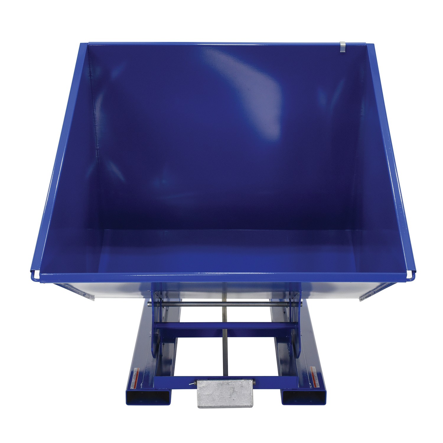 Vestil D-200-LD Self-Dump Hopper Ld 2 CU YD 2K Blue