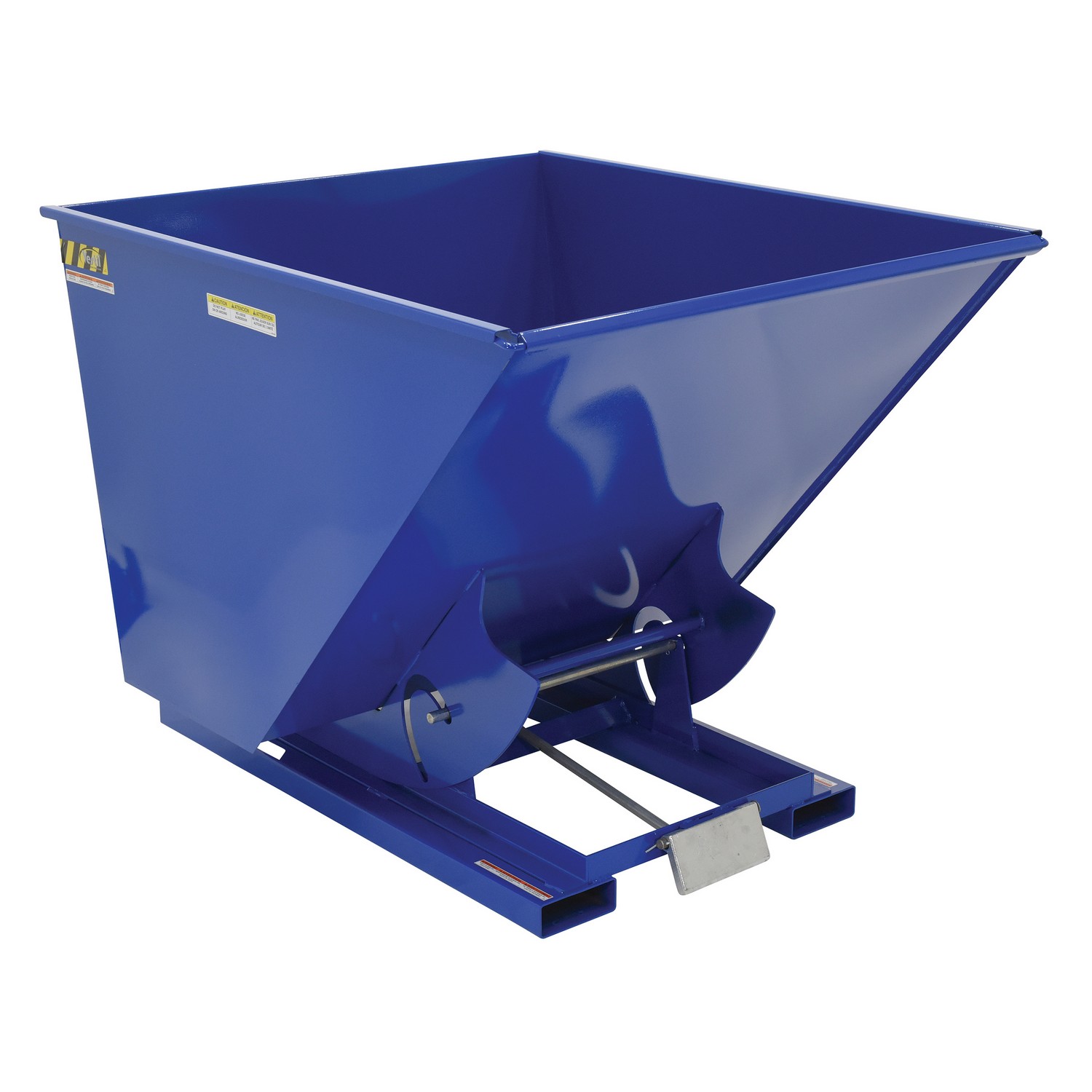 Vestil D-200-LD Self-Dump Hopper Ld 2 CU YD 2K Blue