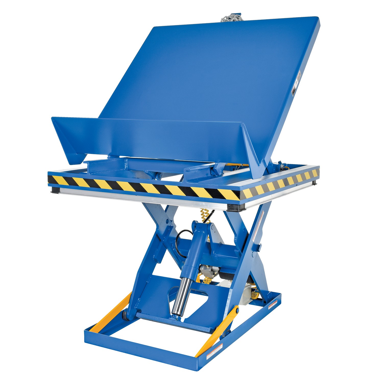 Vestil EHLTT-4848-2-47 Lift & End Tilt Scissor Table 2K  48X48