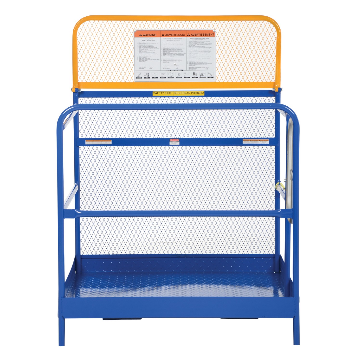 Vestil WP-4848 Steel Work Platform 48 X 48 IN