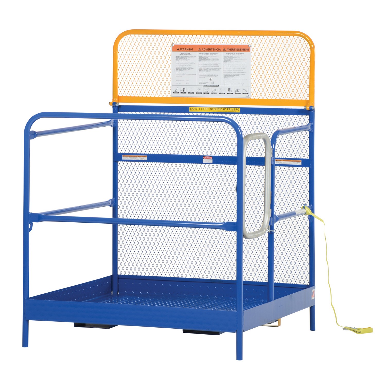 Vestil WP-4848 Steel Work Platform 48 X 48 IN