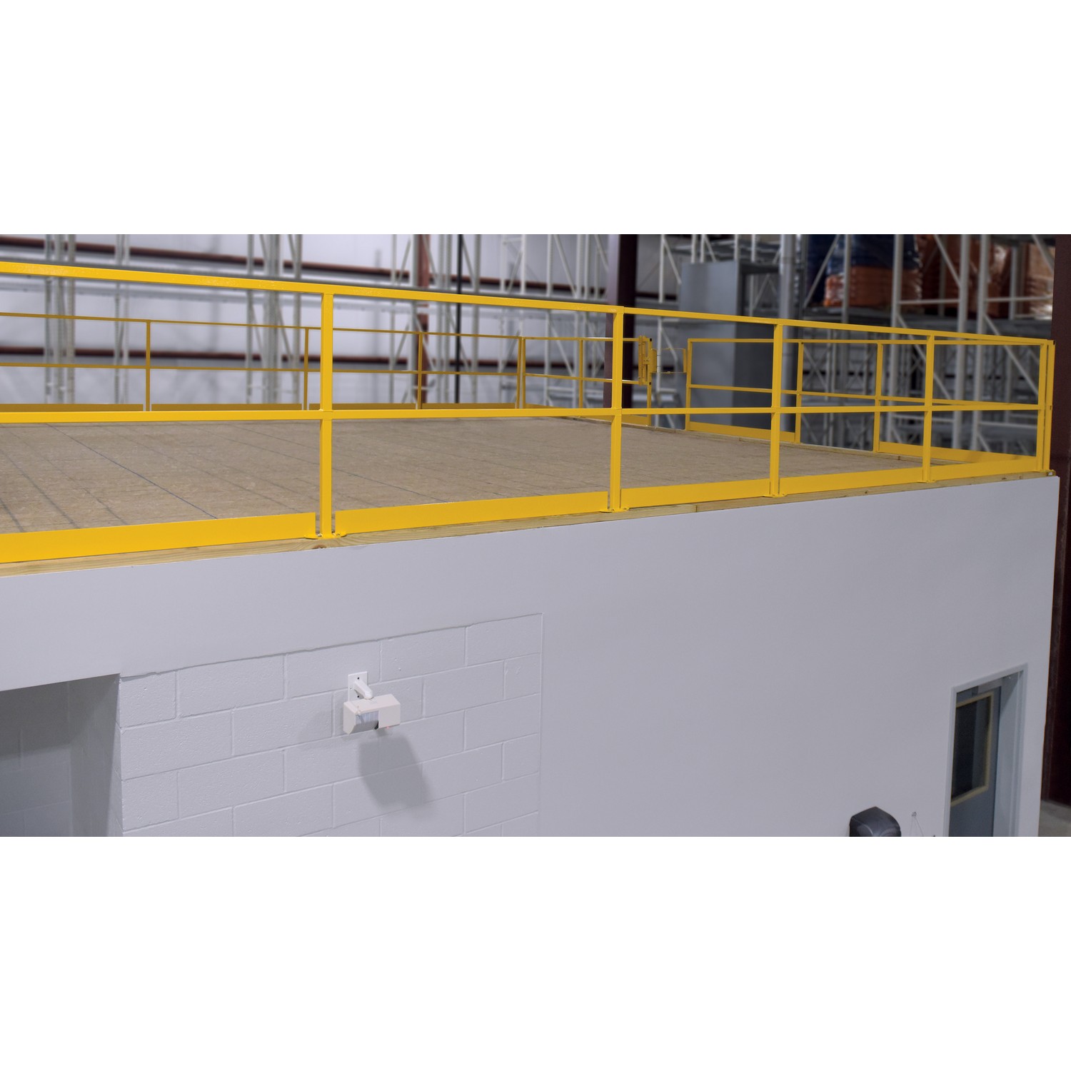 Vestil MEZZ-200 Mezzanine Safety Gate 42 IN Rail Height