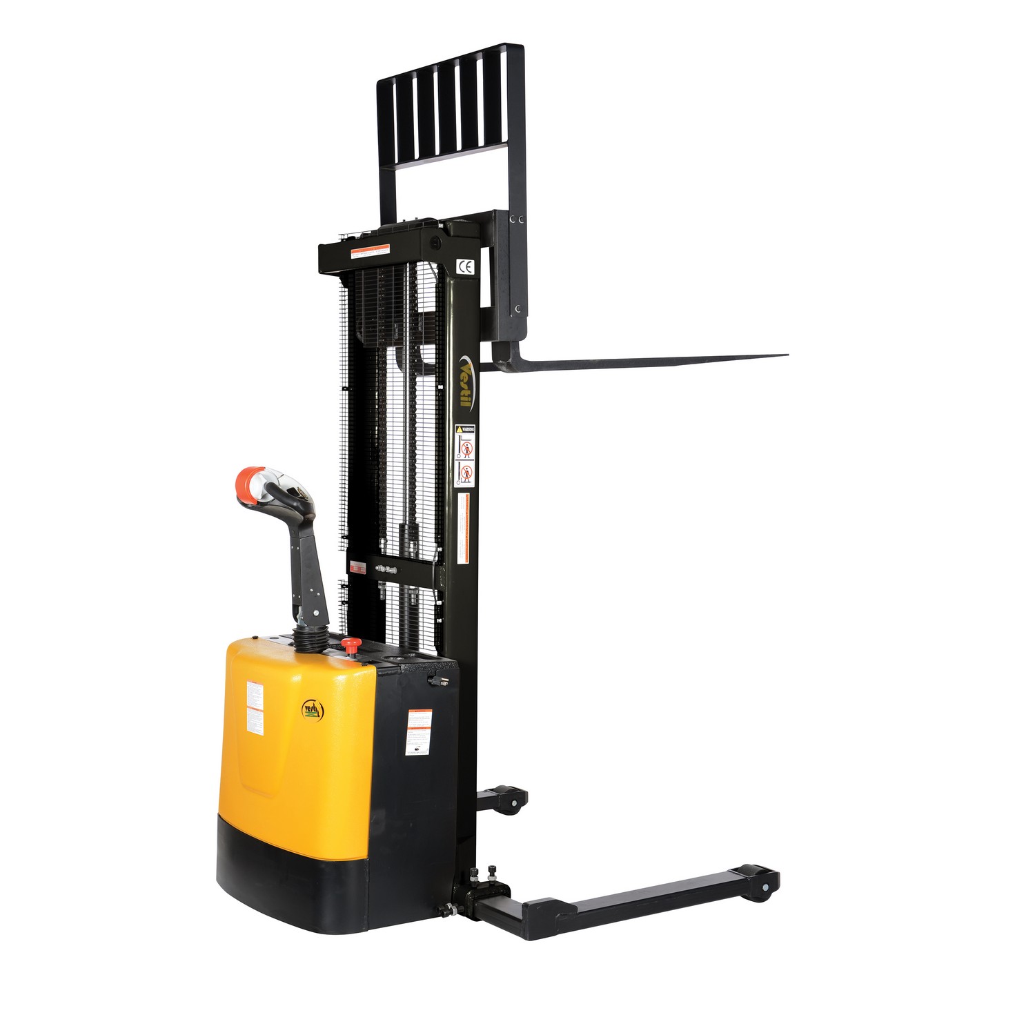 Vestil S-62-AA Adjust Powered Lift Stacker 62 IN Raised
