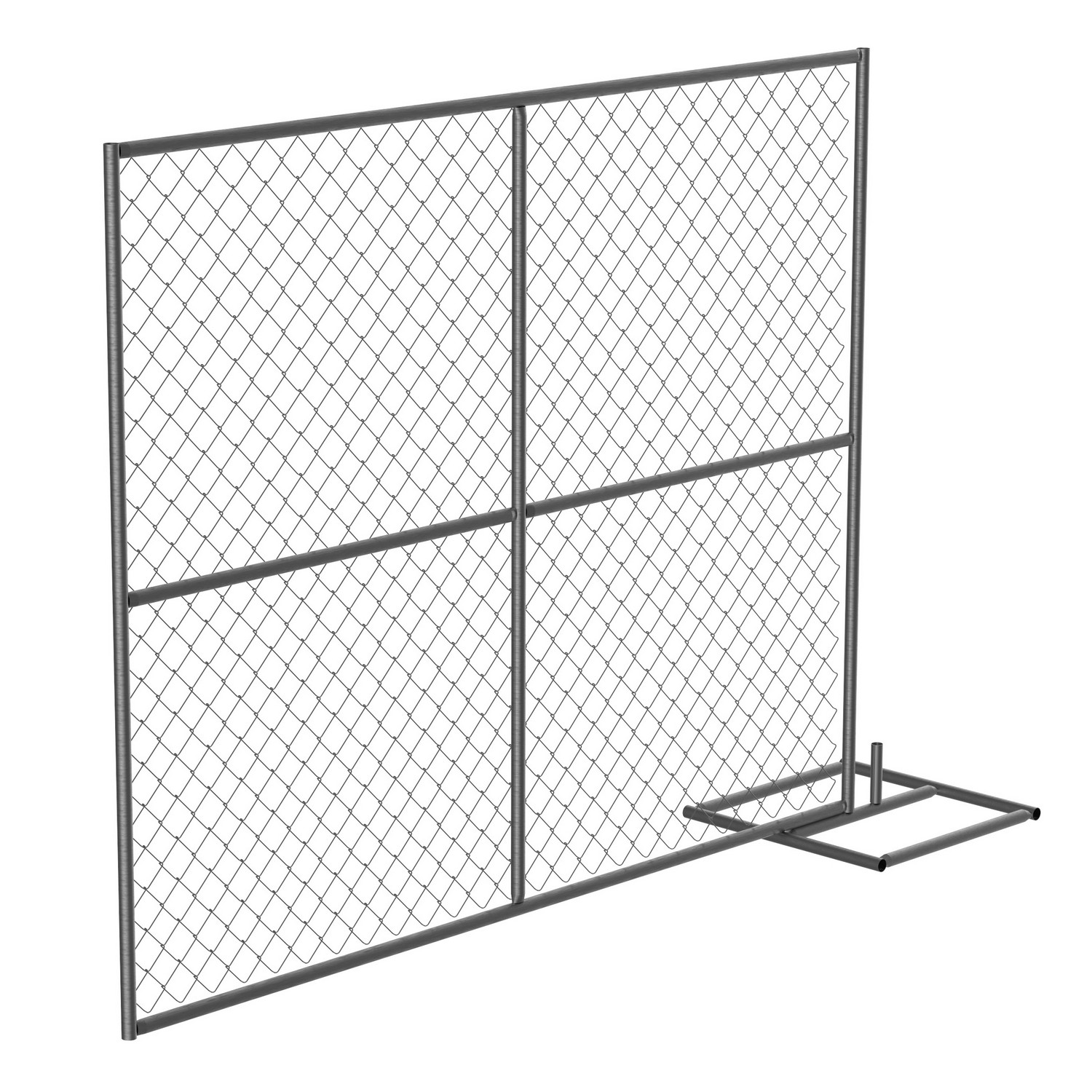 Vestil HRAIL-A-9072 Construction Barrier - Add-On Unit