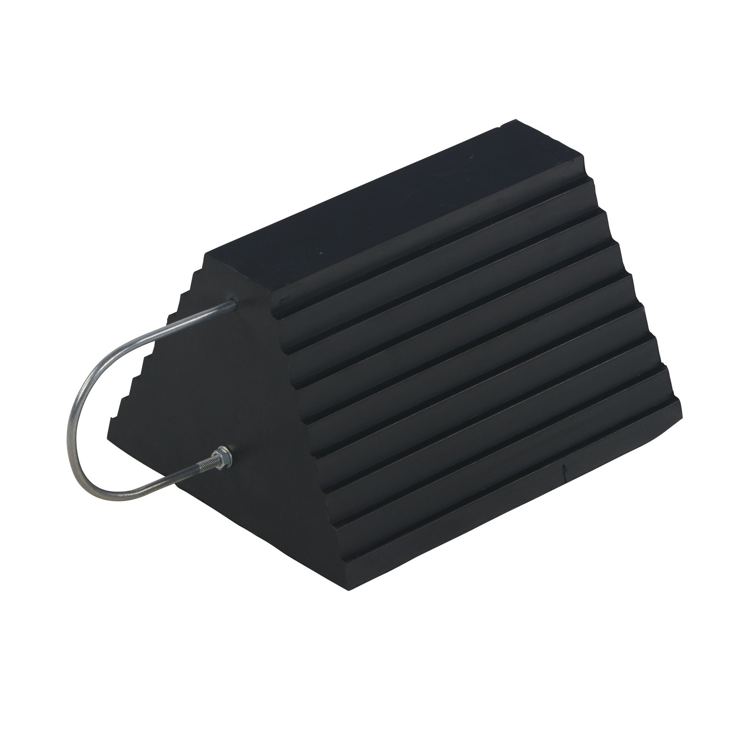 Vestil RWC-9-U Rubber Wheel Chock-"U" Handle 9.25 IN