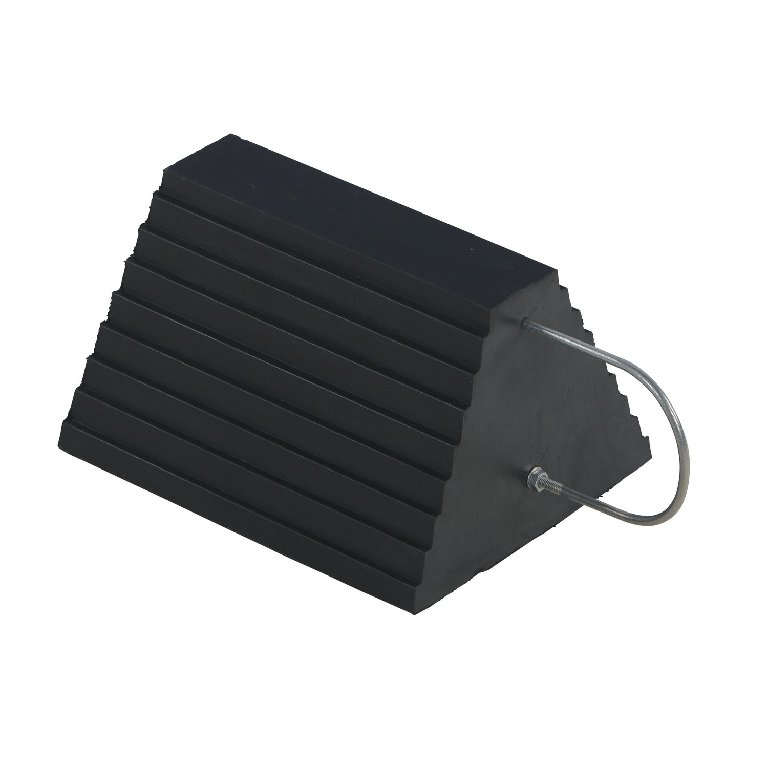 Vestil RWC-9-U Rubber Wheel Chock-"U" Handle 9.25 IN