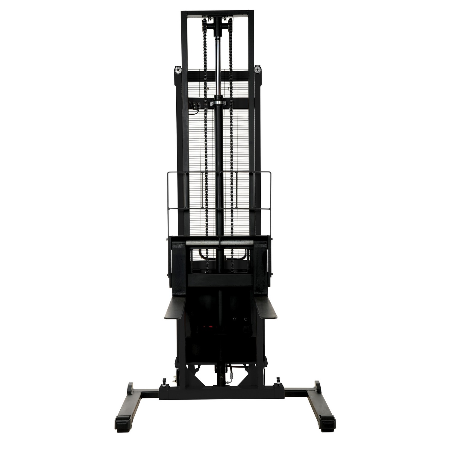 Vestil SL-150-AA Adjustable Stacker W/Powered Lift 150 IN