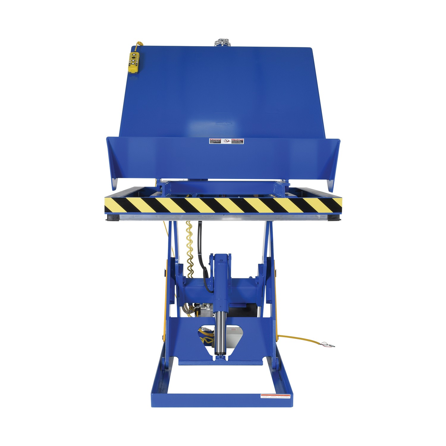 Vestil EHLTT-4848-1-47 Lift & End Tilt Scissor Table 1K  48X48