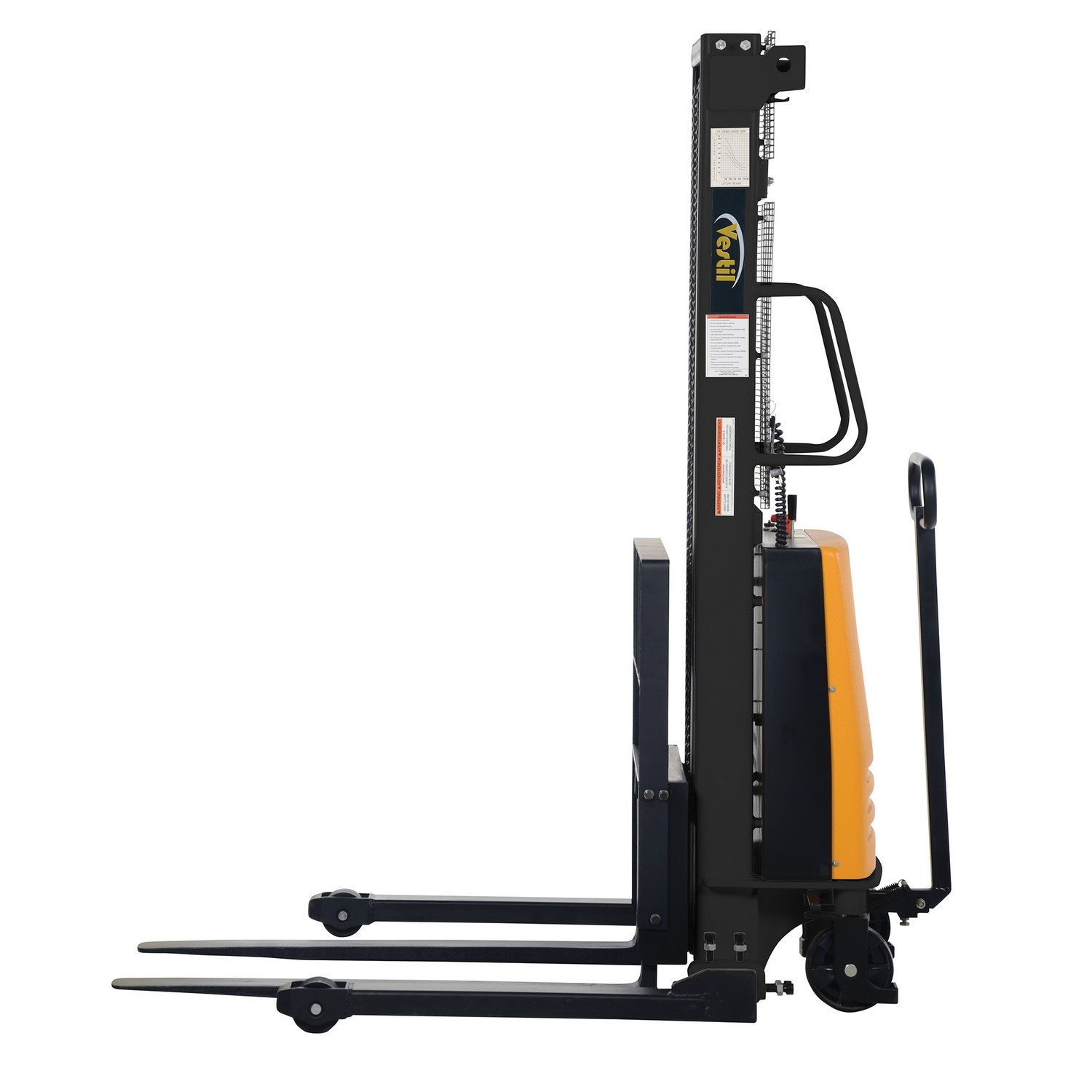 Vestil SL-118-AA Adjustable Stacker W/Powered Lift 118 IN