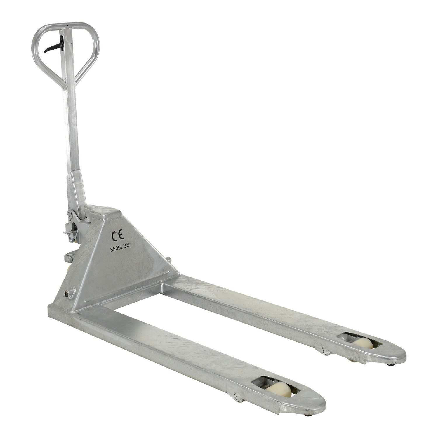 Vestil PM5-2748-S-G Galvanized Steel Pallet Truck 27 X 48
