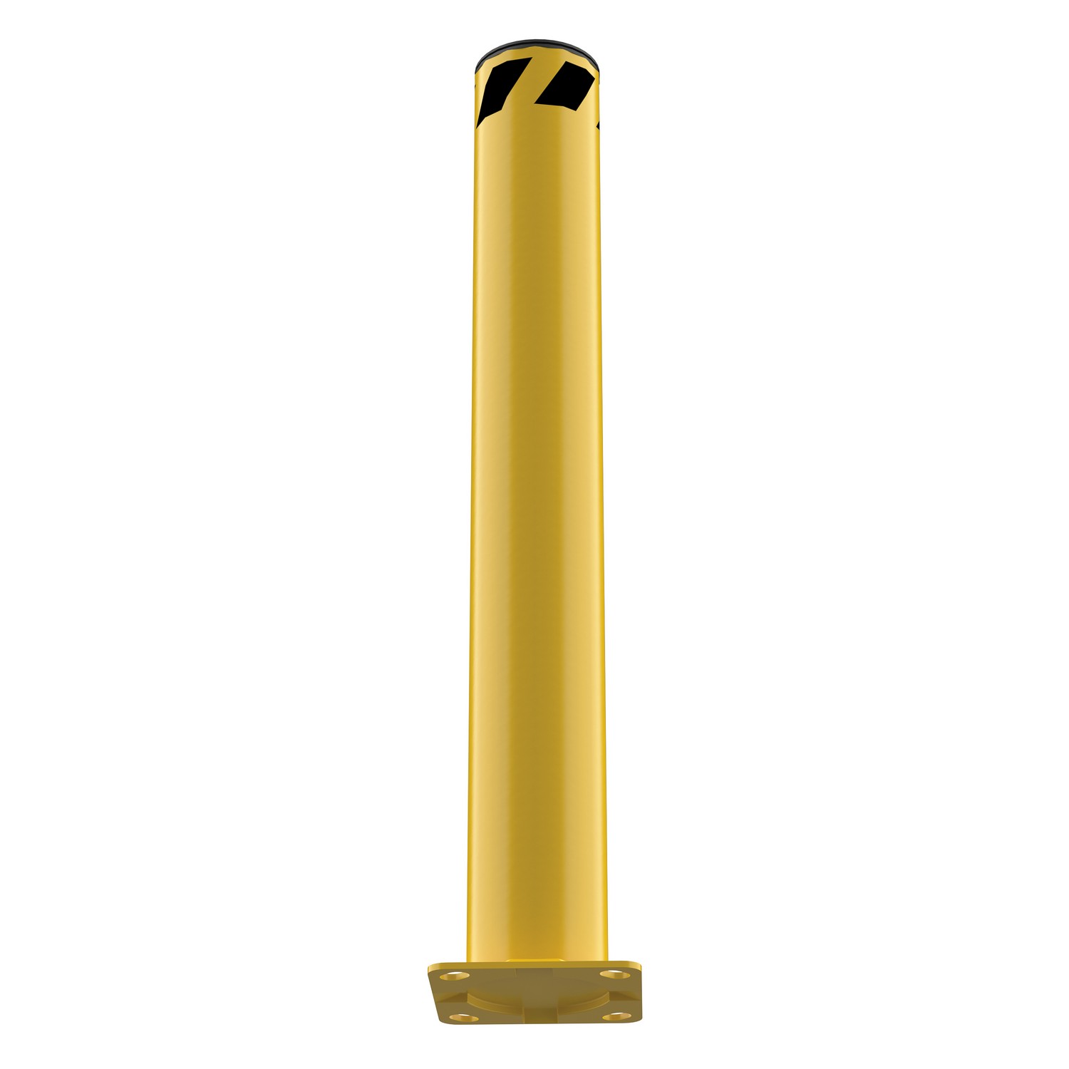 Vestil BOL-42-5.5 Steel Pipe Safety Bollard 42 X 5-1/2 IN