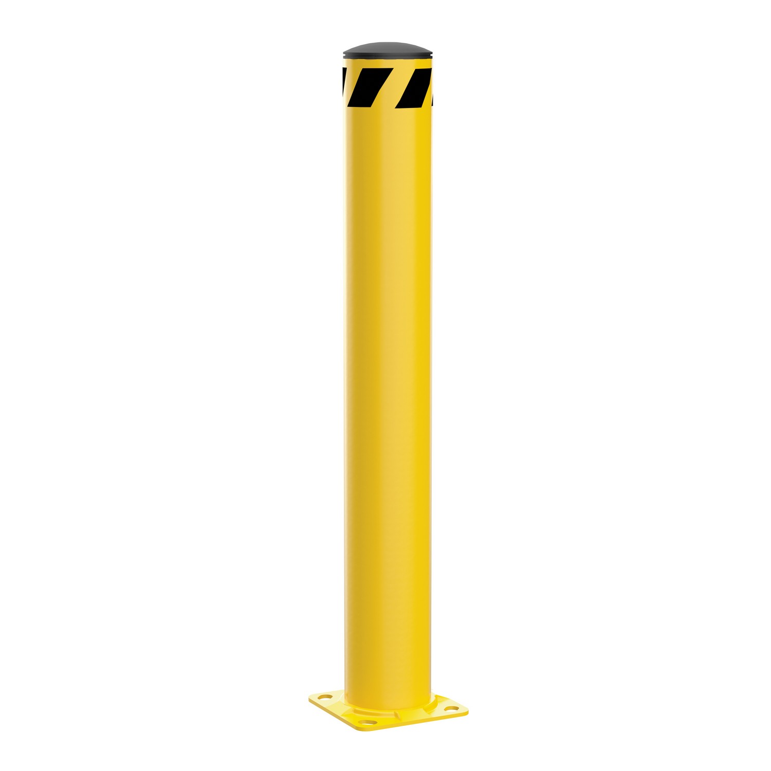 Vestil BOL-42-5.5 Steel Pipe Safety Bollard 42 X 5-1/2 IN