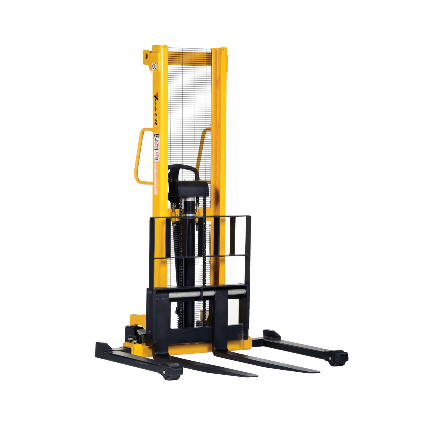 Vestil VHPS-2000-AA Manual Stacker Adjustable Forks/Legs 2K