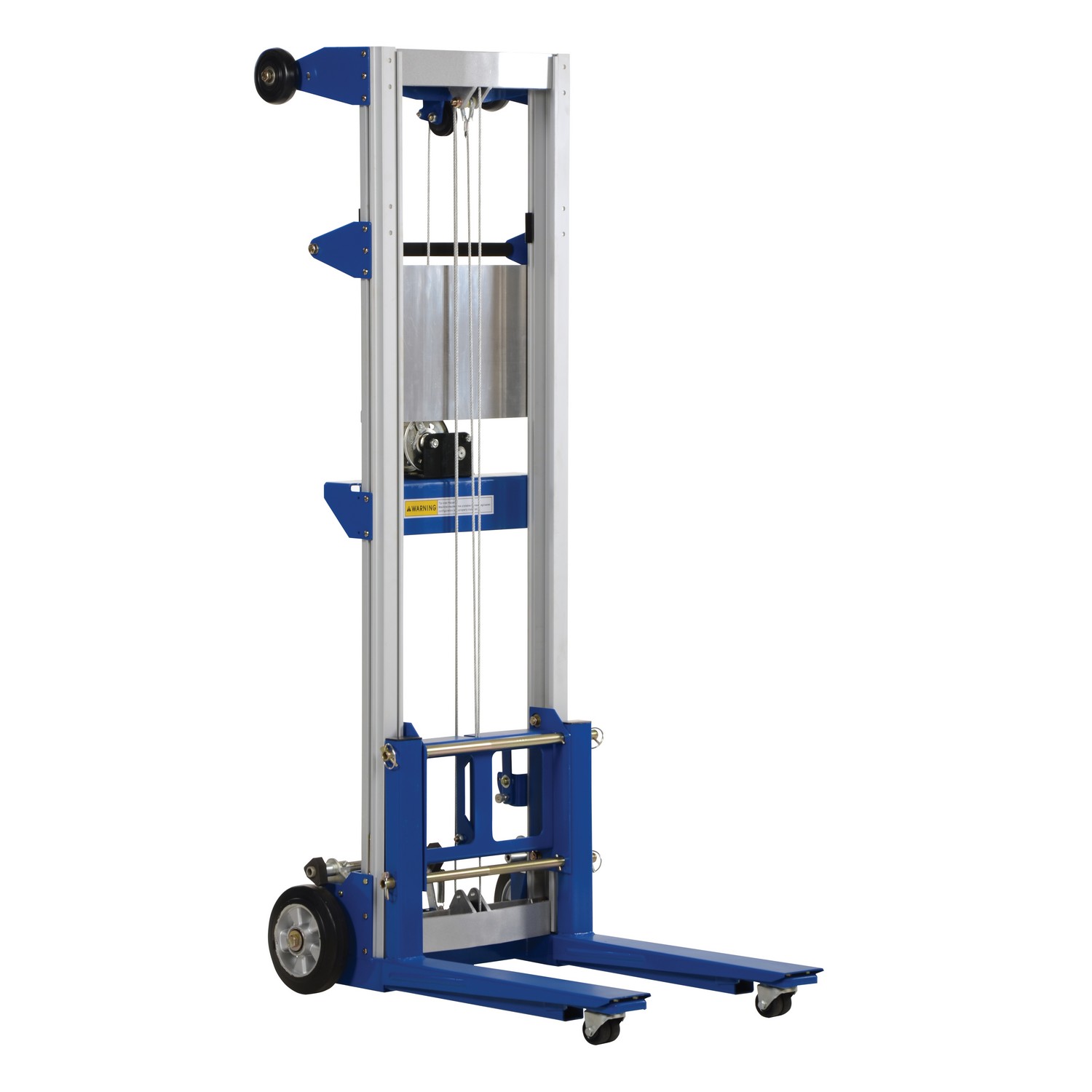 Vestil A-LIFT-R-HP Winch Lift Truck Fixed Straddle 400 Lb