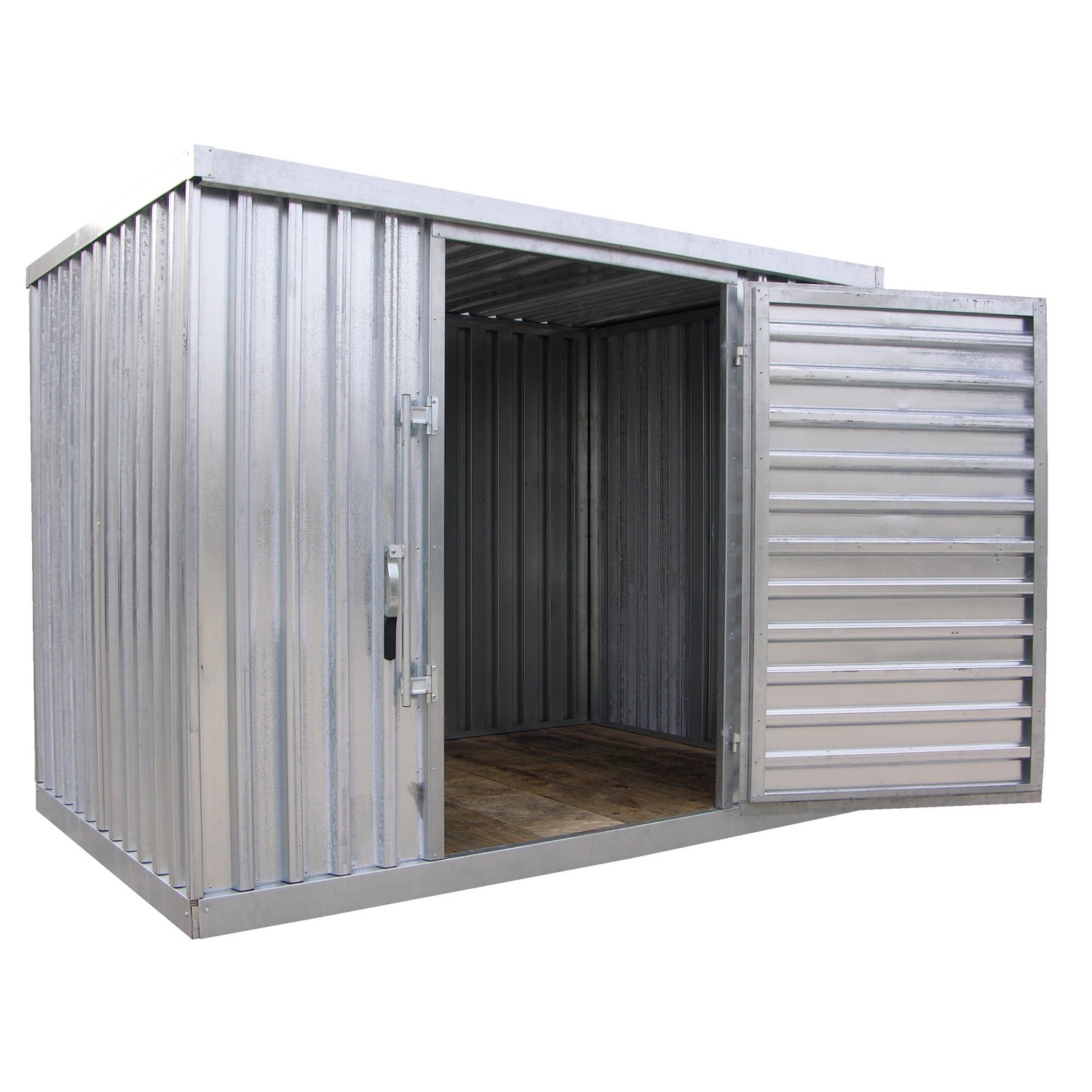 Vestil STOR-96-G-W-1RH Storage Building Single Galvanized