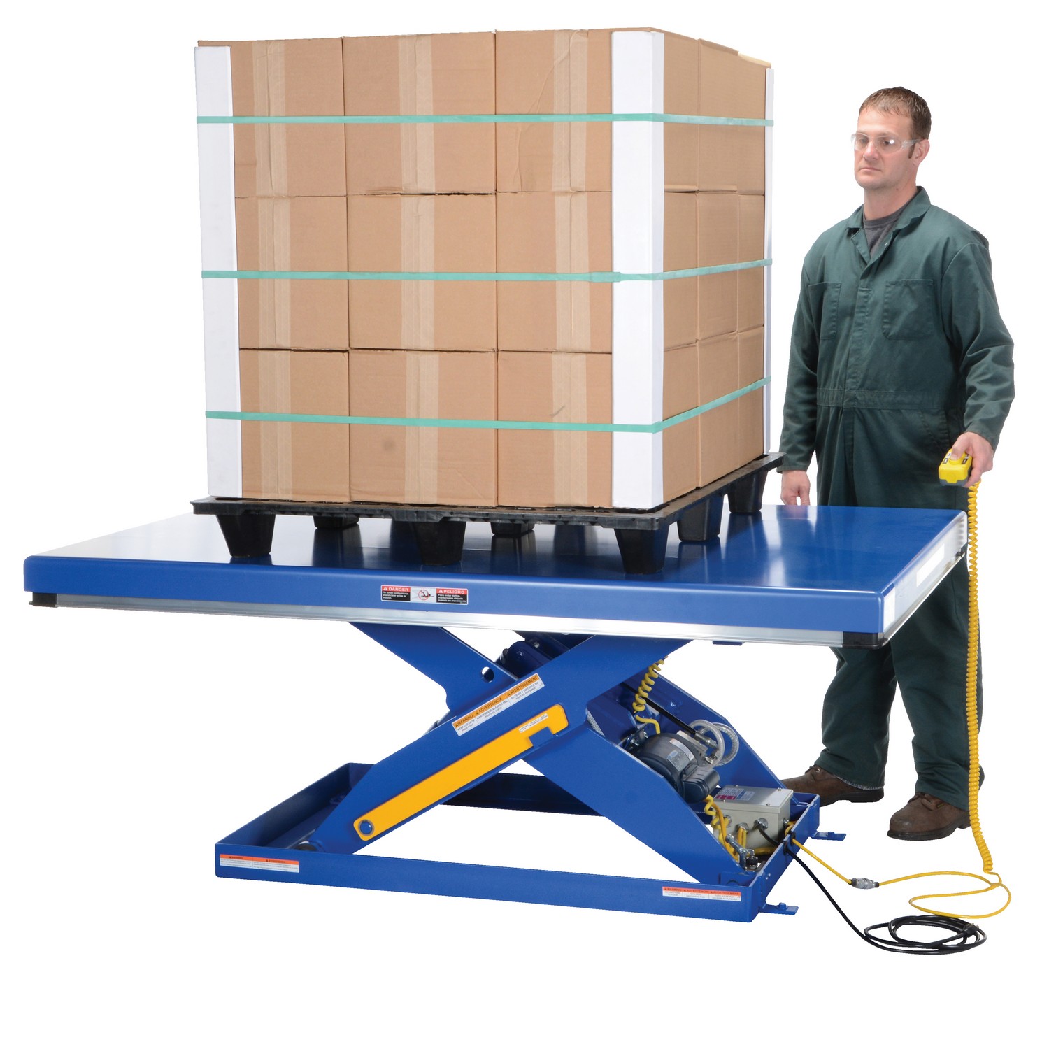 Vestil EHLT-4872-4-43 Electric HYDRaulic Lift Table 4K 48X72