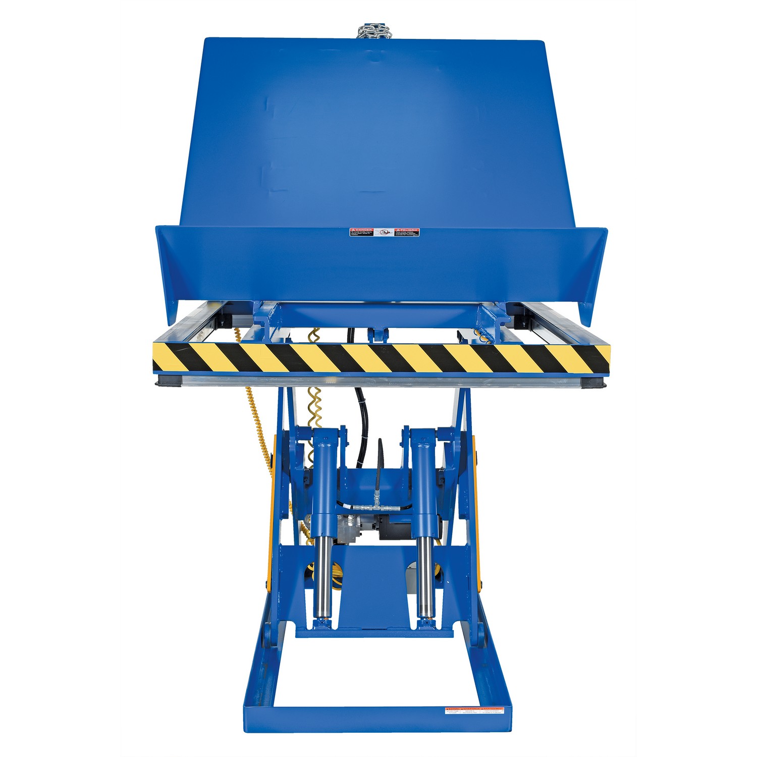 Vestil EHLTT-4848-4-47 Lift & End Tilt Scissor Table 4K  48X48