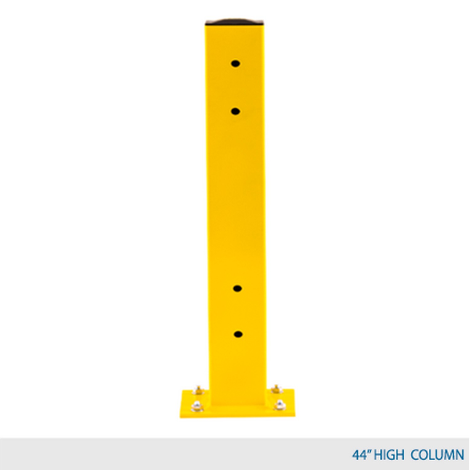 Cogan G-GPDO Heavy Duty Guardrail - Double Rail Column Offset 44" Height