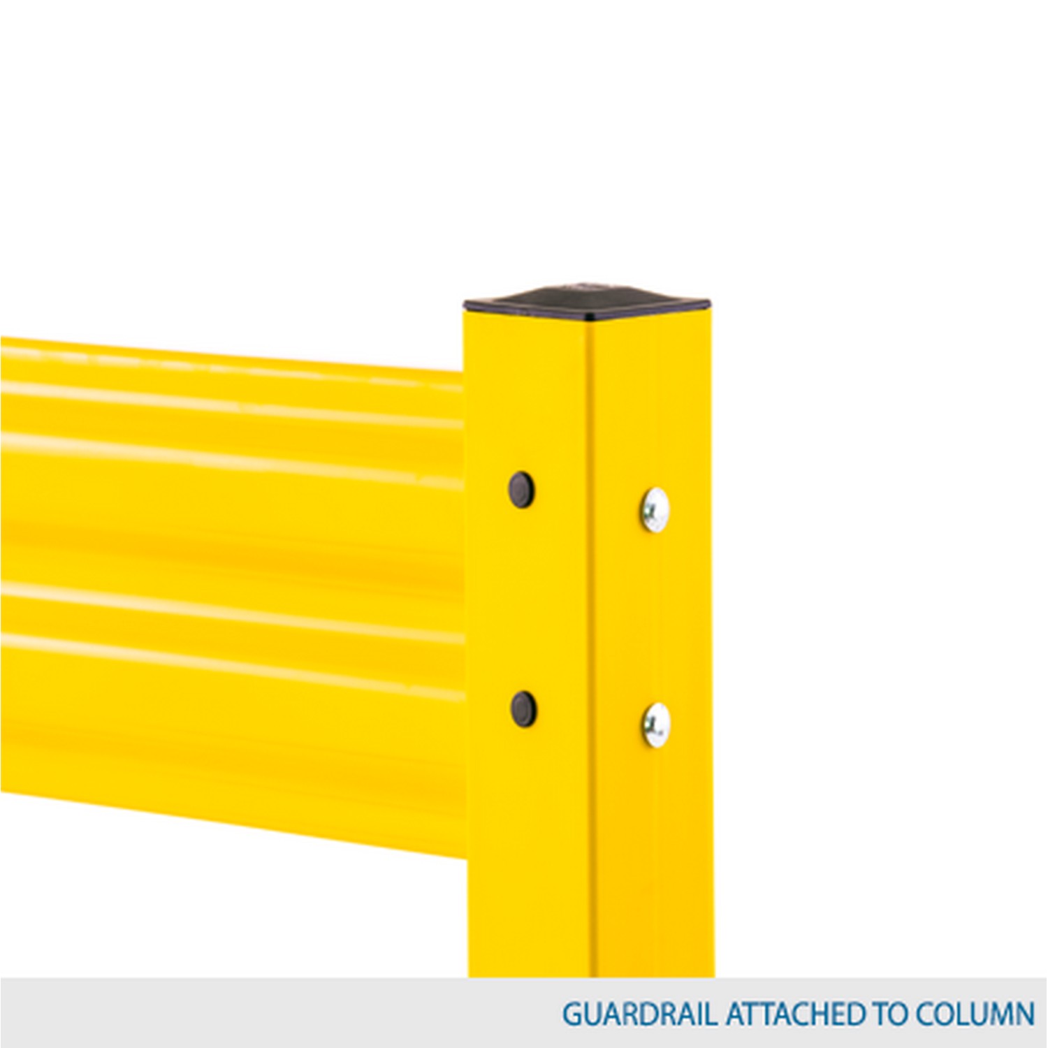 Cogan G-GPDO Heavy Duty Guardrail - Double Rail Column Offset 44" Height
