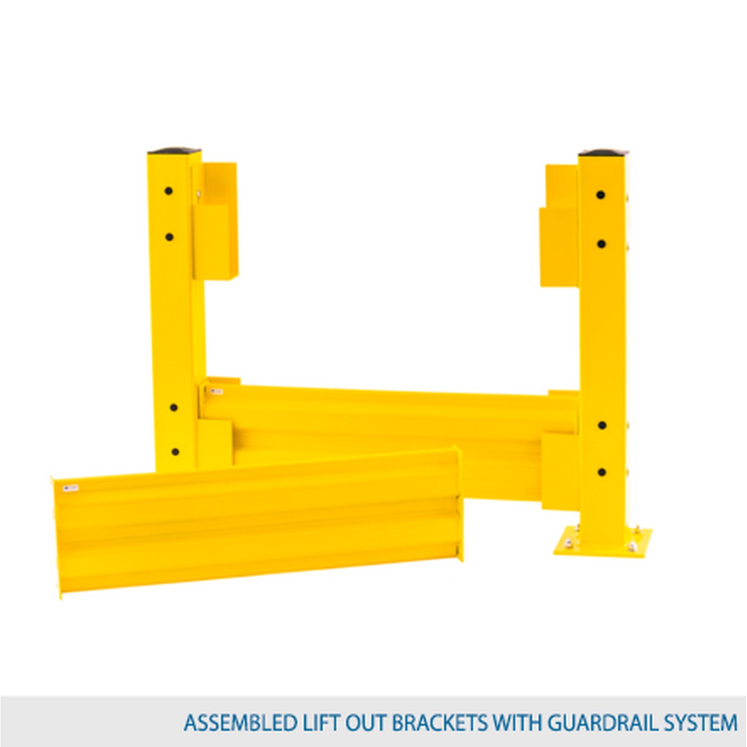 Cogan G-GL1 Heavy Duty Guardrail - Lift-Out Brackets Pair