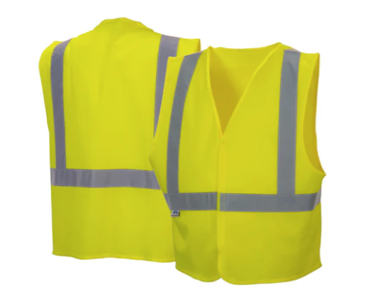 Pyramex Safety RVHL2910 Safety Vest - Lime