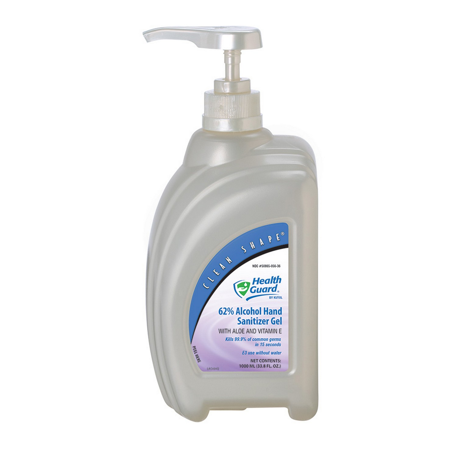 62% Alcohol Hand Sanitizer Gel , 8/Case