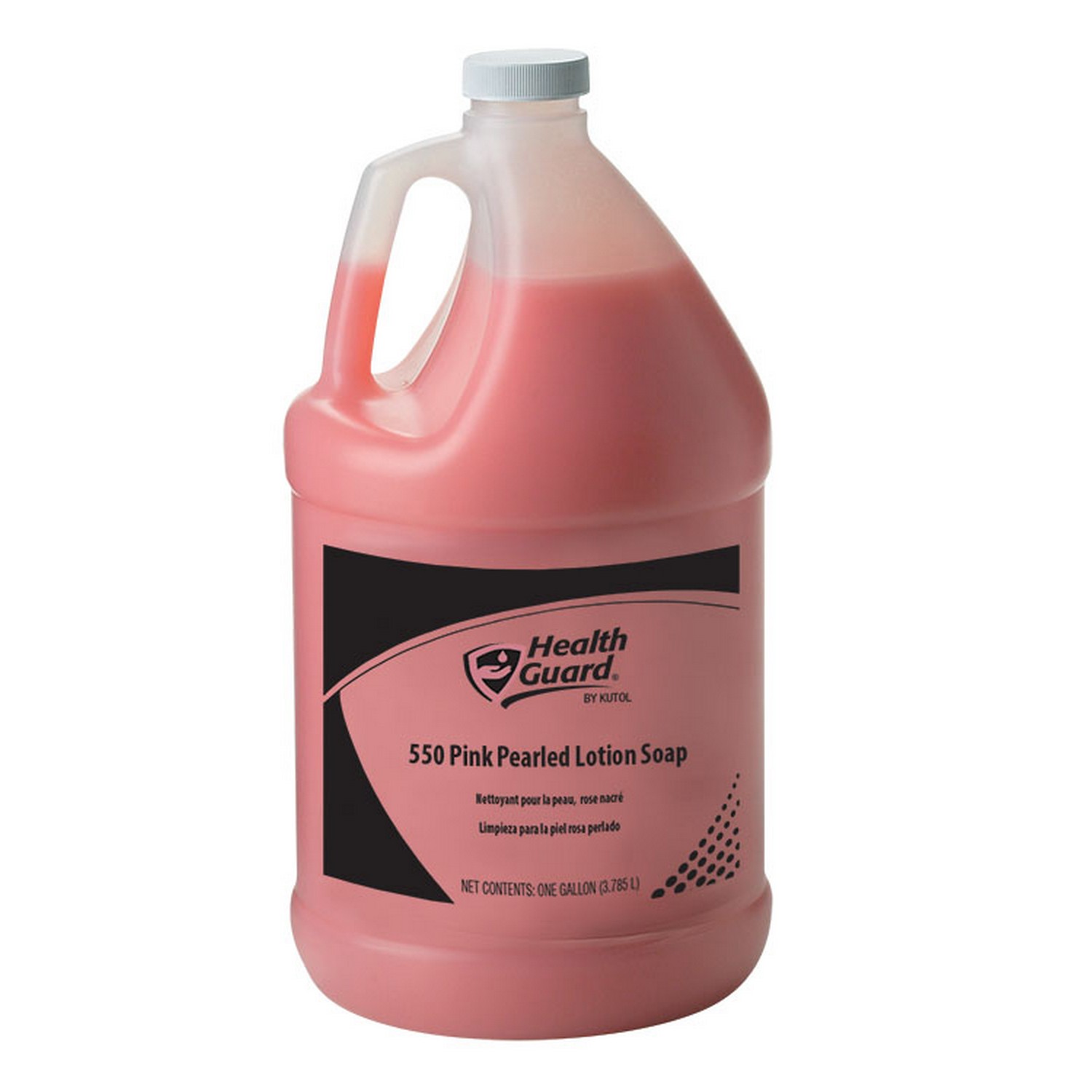 550 Pink Pearled Lotion Soap , 4/Case