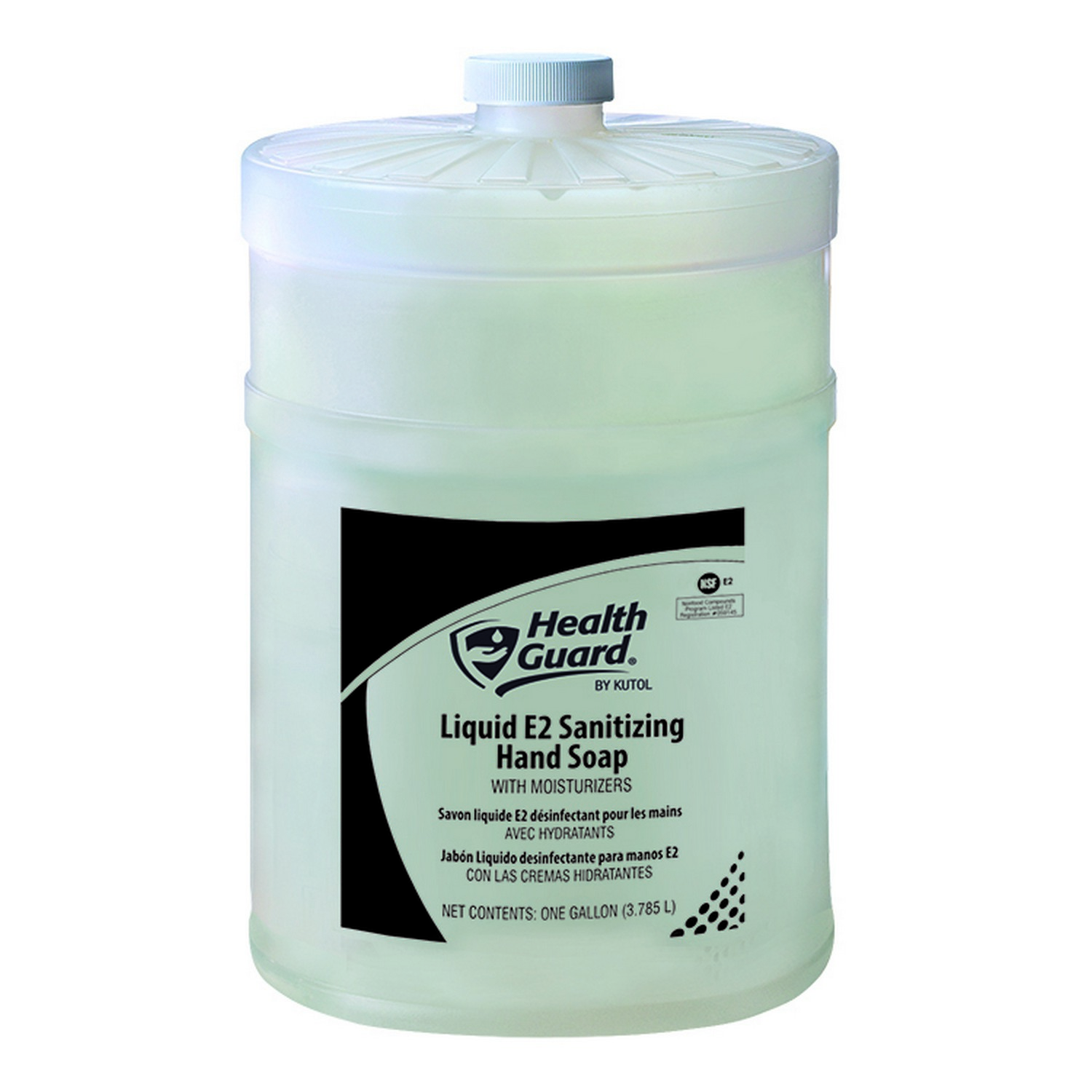 Liquid E2 Sanitizing Hand Soap, 4/Case