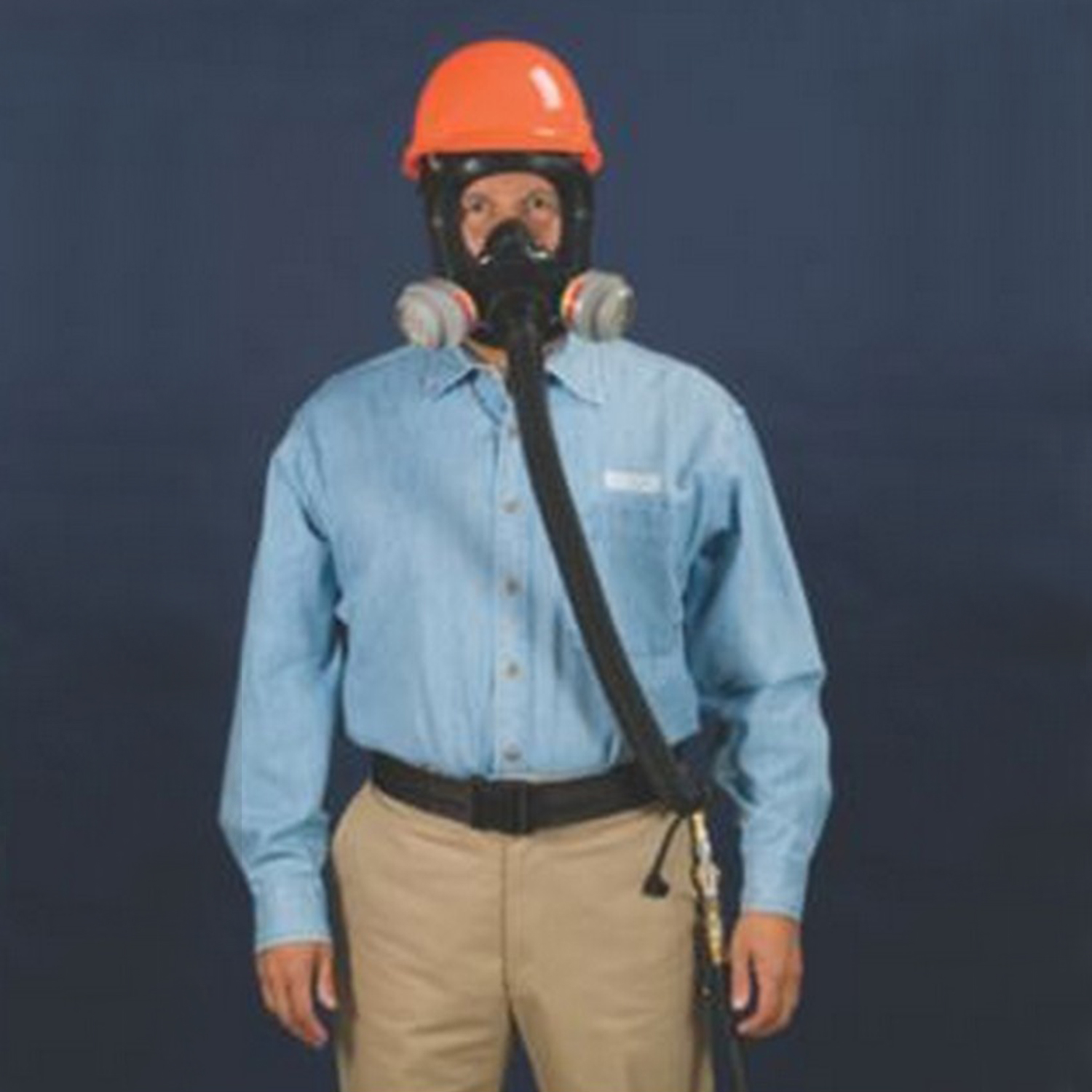 MSA Advantage MSA10083760 4000 Silicone Full-Facepiece Respirator, Size Medium