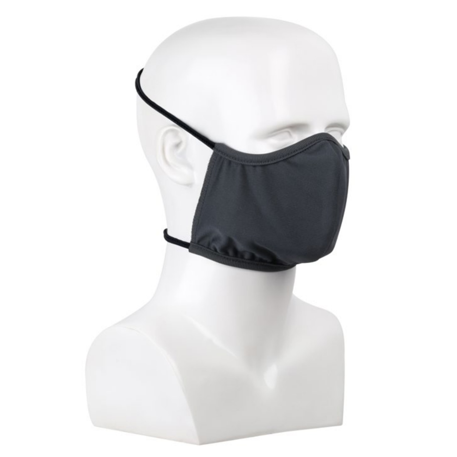 PIP 393-FC10 Reusable 2-Ply Fabric Face Cover With Adjustable Head Straps, 3/Pack