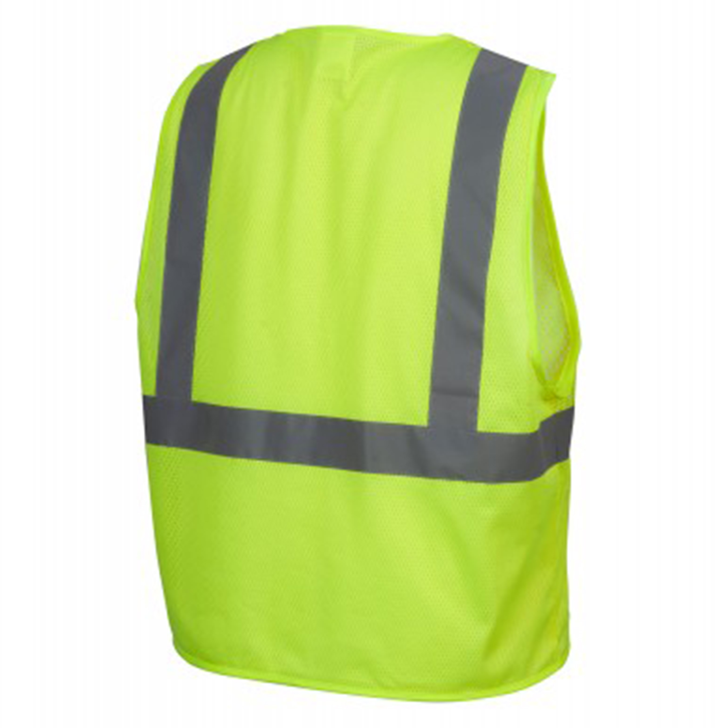 Pyramex Safety RVHL2010 Safety Vest - Type R - Class 2 Hi-Vis Lime