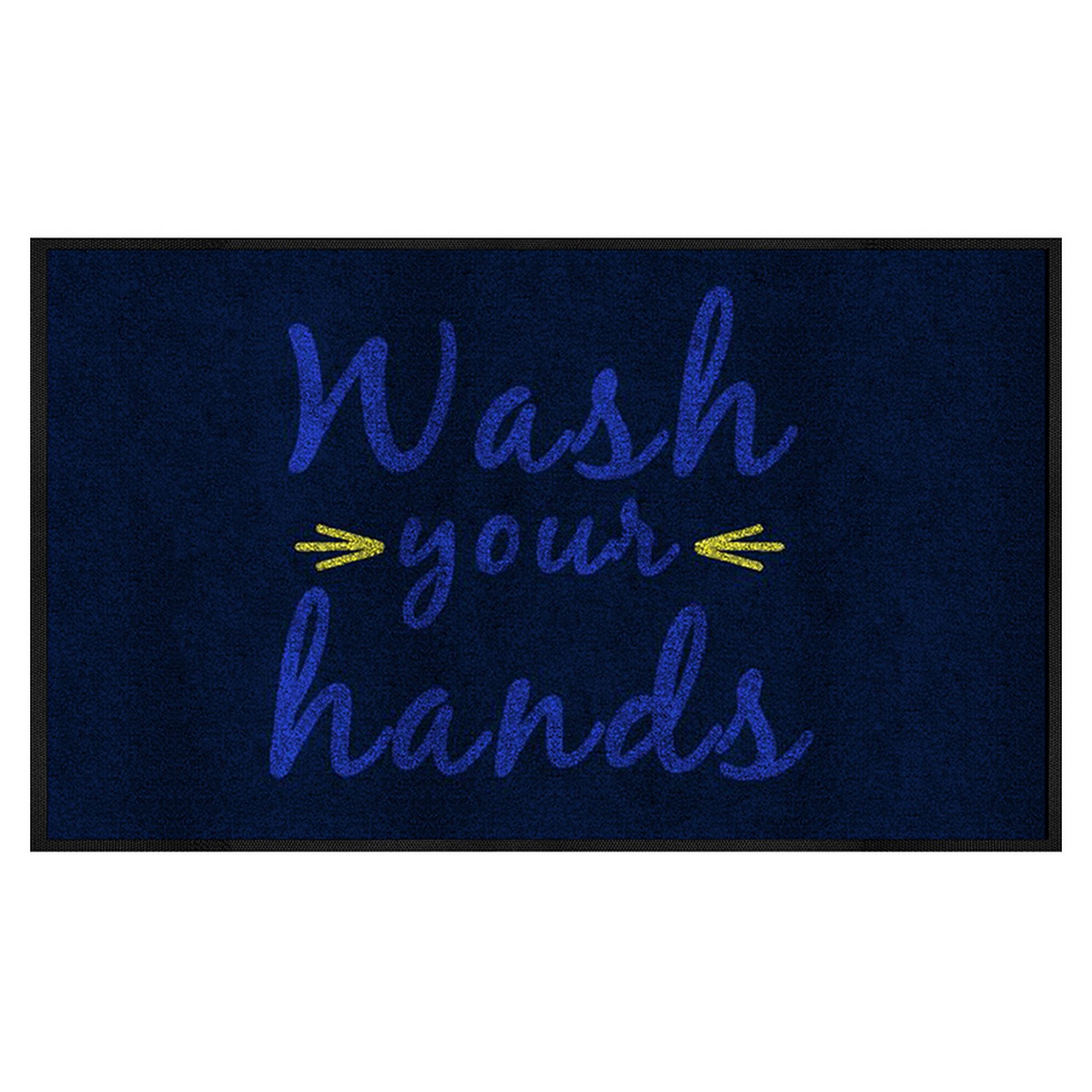 M+A Matting 3017378 Wash Your Hands Mat, 3'X5'