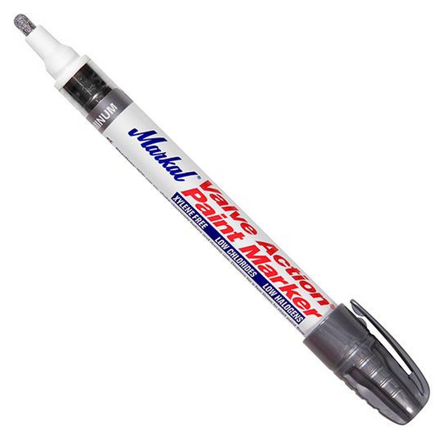 Markal MRK96832 Valve Action Paint Marker 96832, Medium Bullet Tip, Aluminum