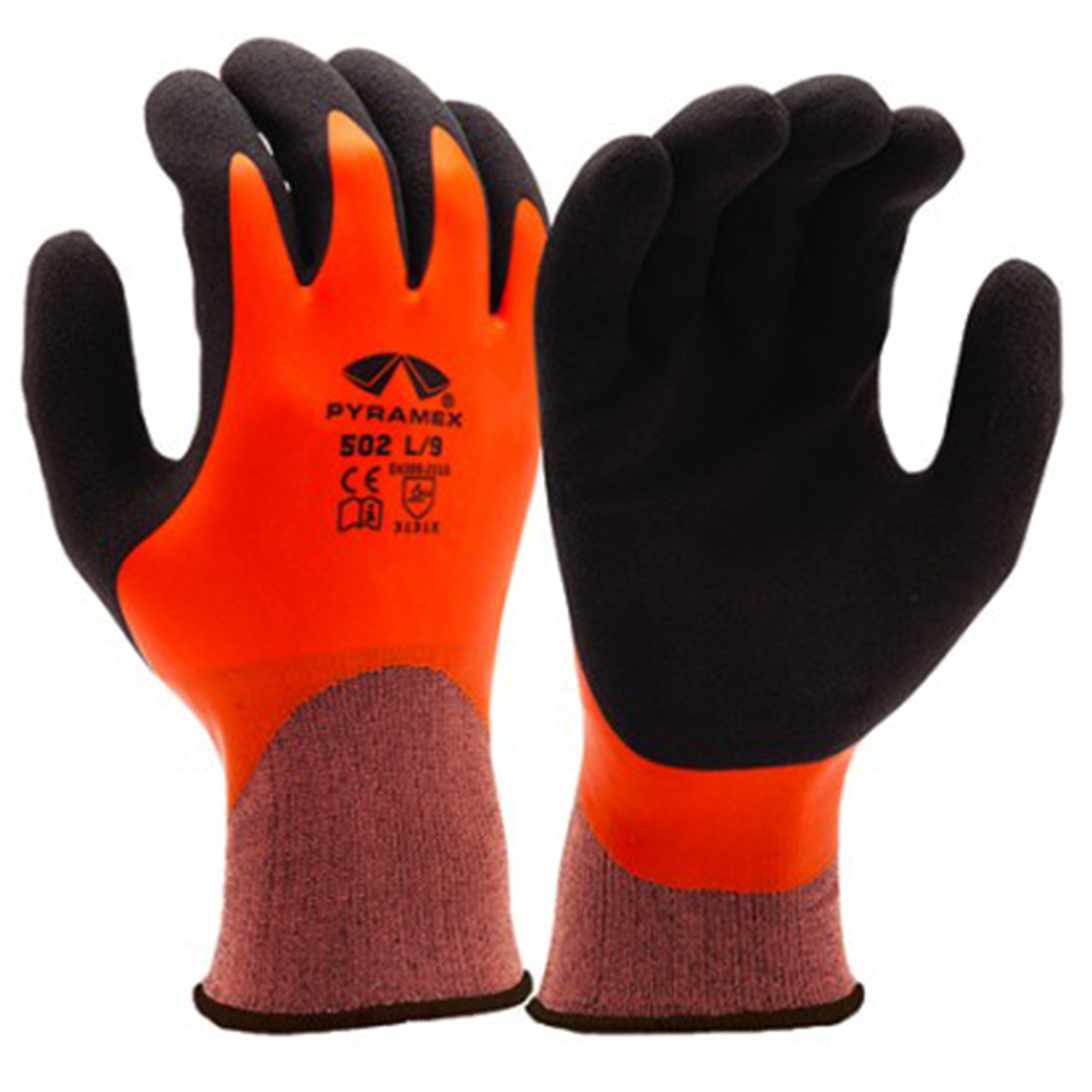 Pyramex Safety GL502 Sandy Latex Gloves