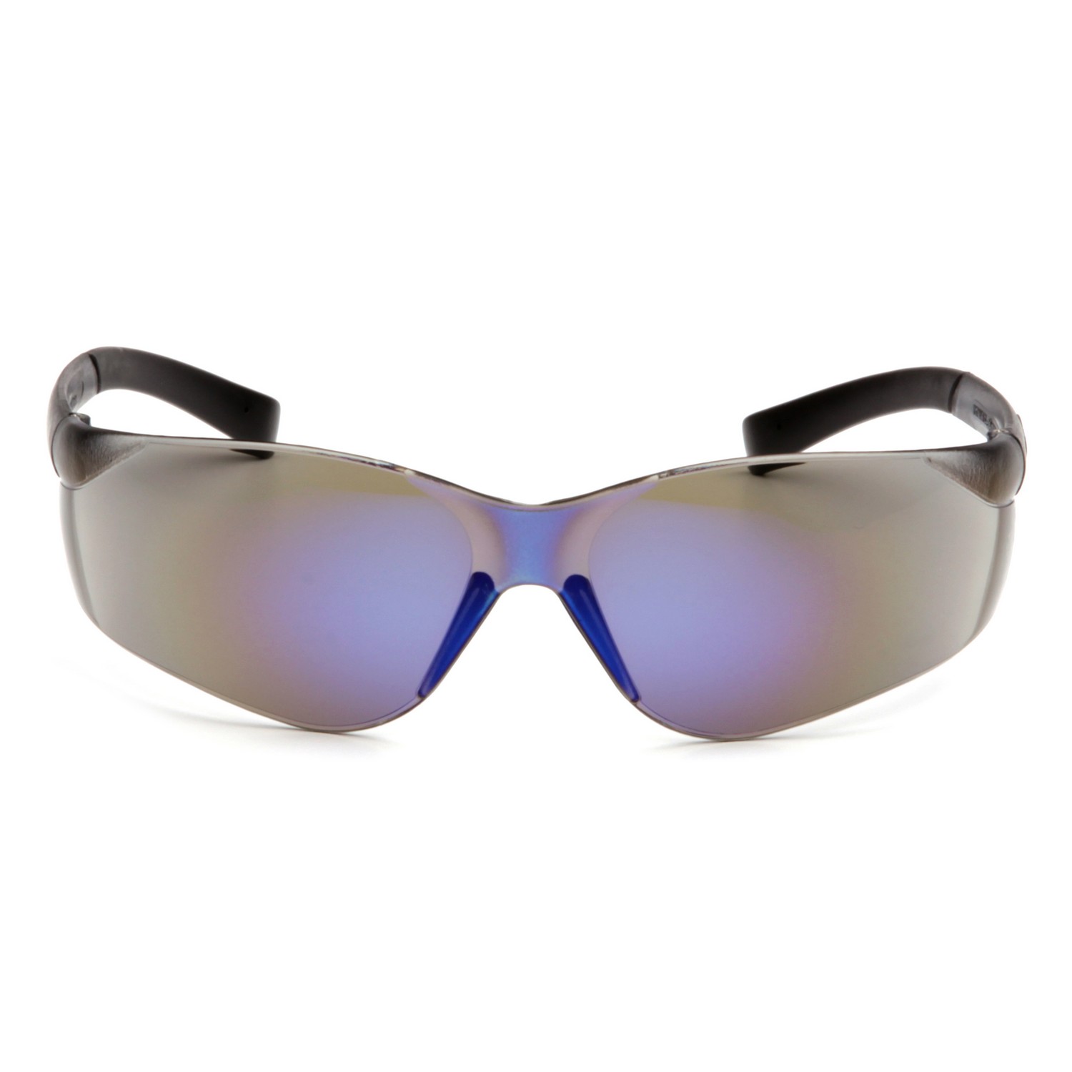Pyramex PYRS2575S ZTEK Blue Mirror Lens with Blue Mirror Temples Safety Glasses