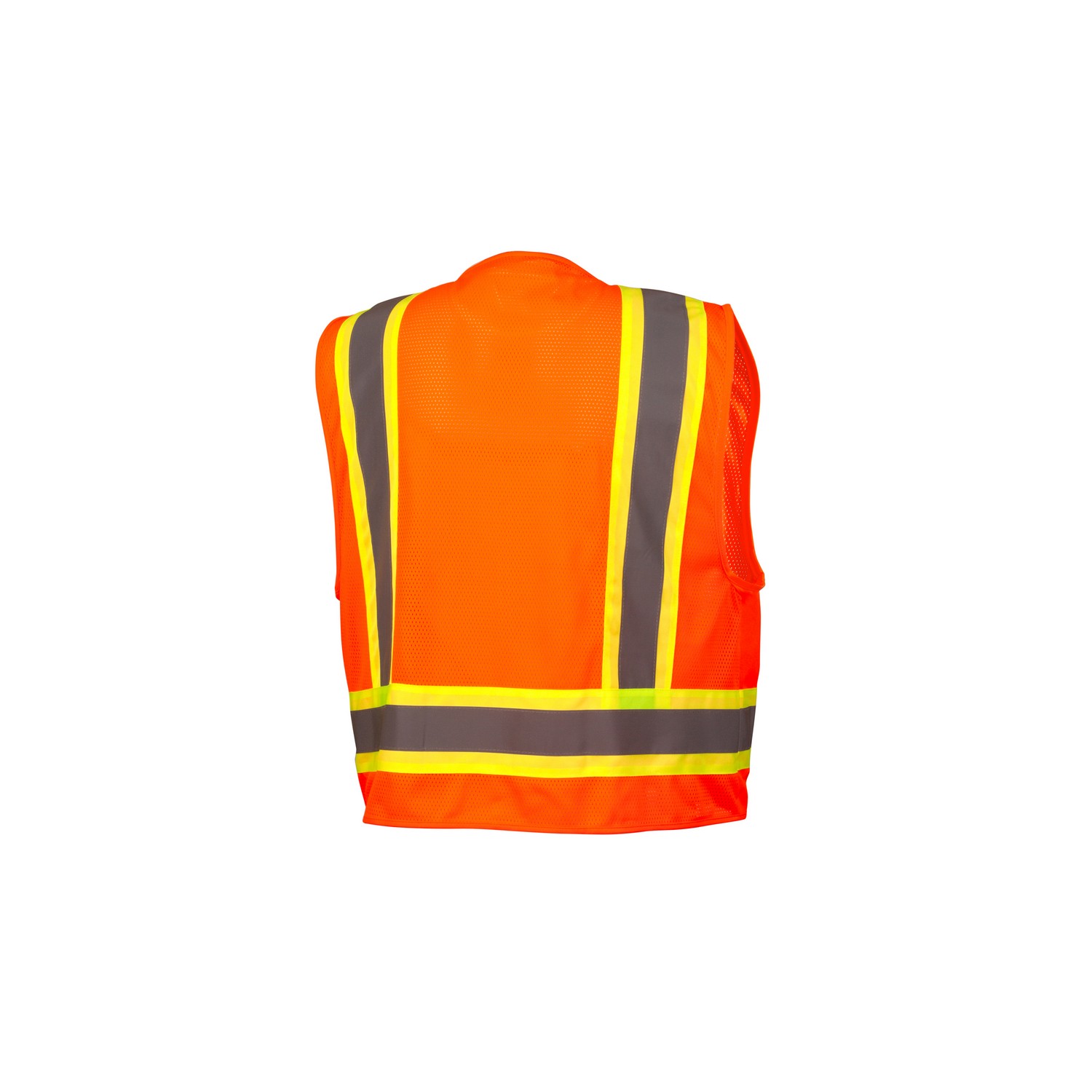 Pyramex PYRRVZ2420CPS Class 2 Surveyor Vest With Clear Pocket, Orange