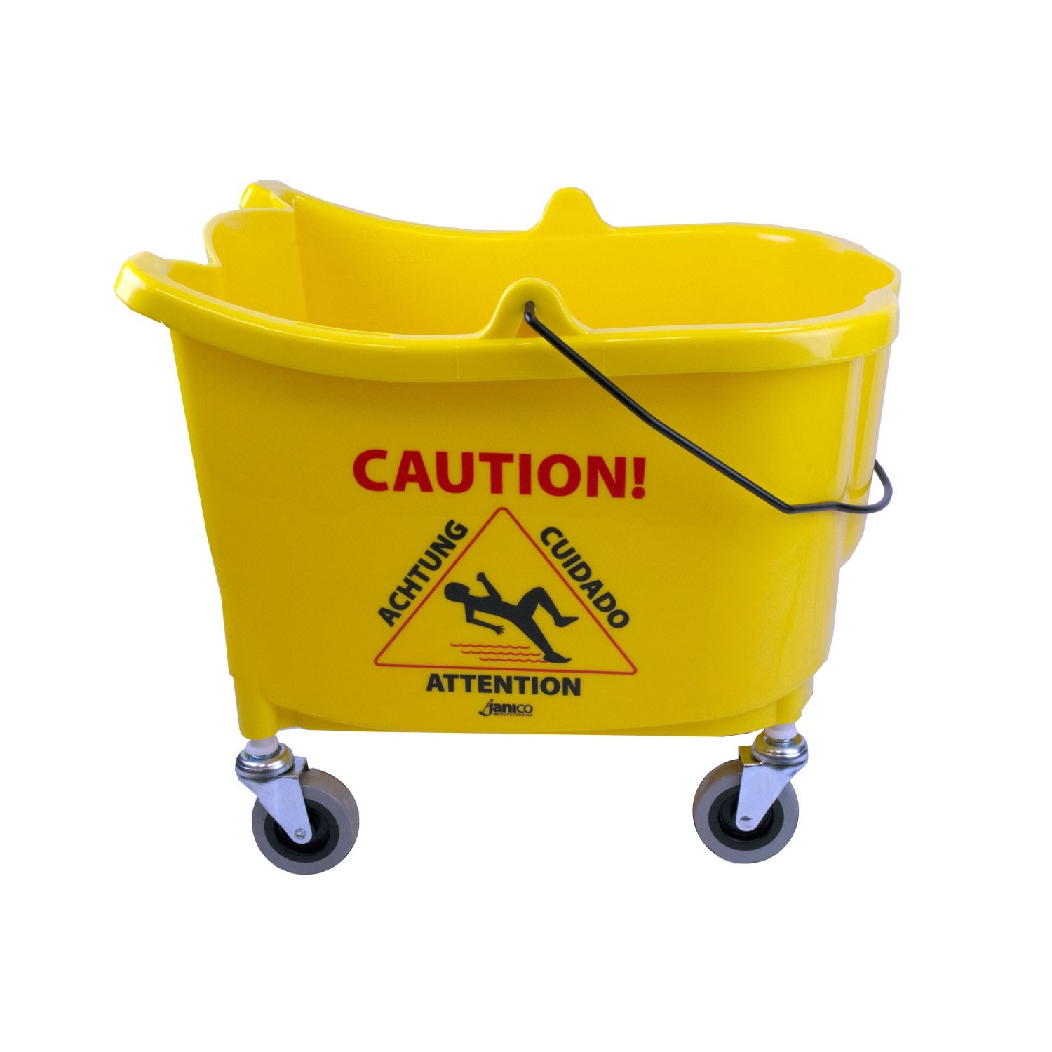 Janico 1009 35 Qt Yellow Mop Bucket