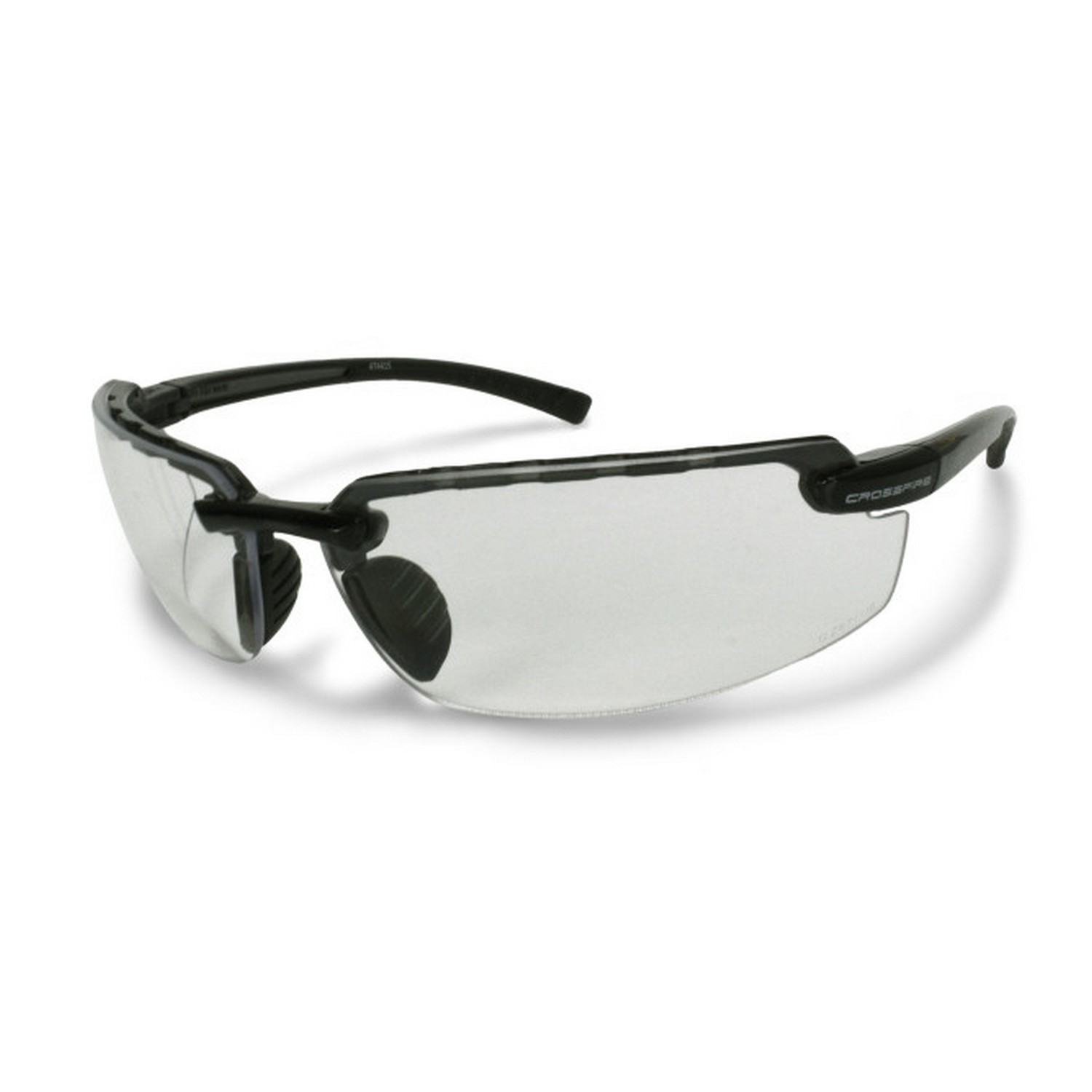 Crossfire 474415 ES7 InViz Bifocal, Clear Lens, 1.5 Diopter Safety Glasses