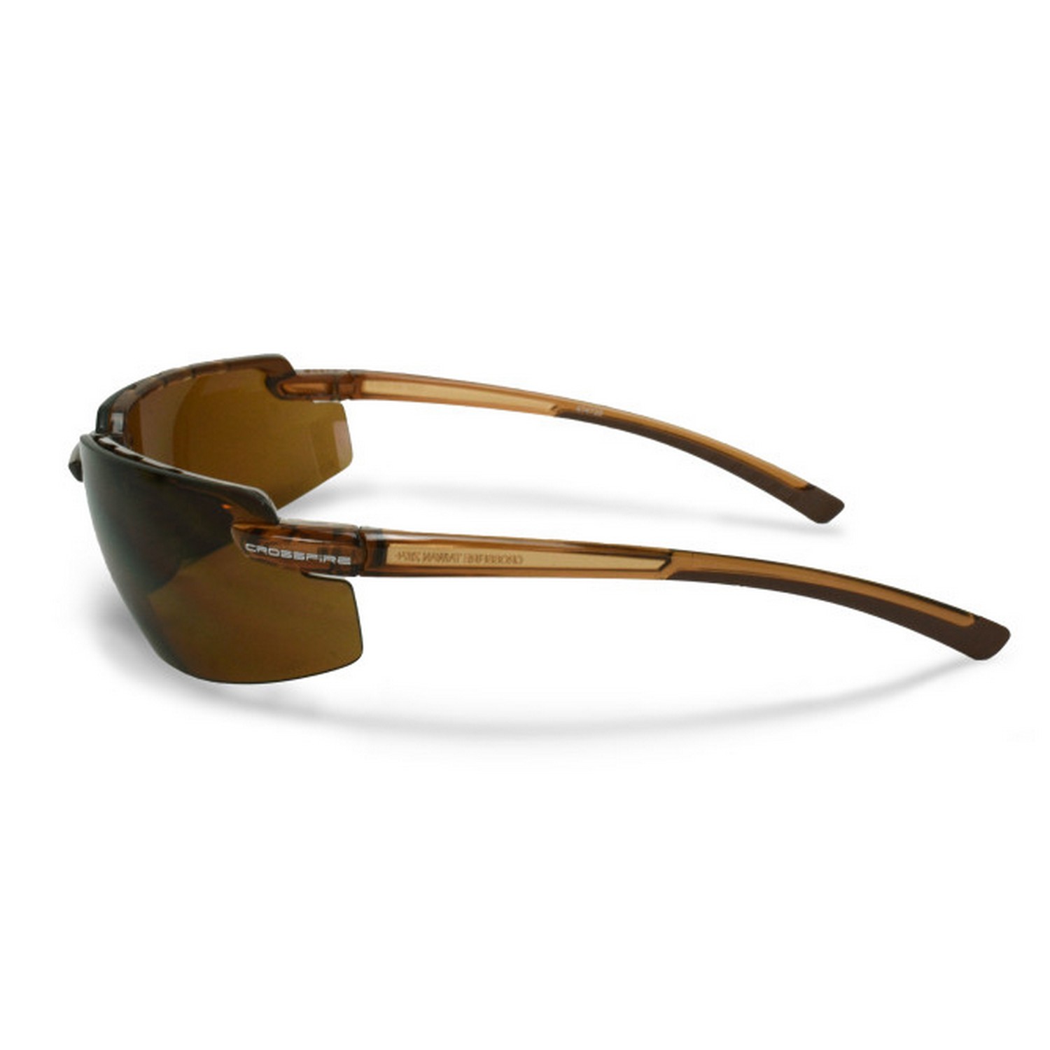 Crossfire 474715 ES7 InViz Bifocal, Brown Lens, 1.5 Diopter Safety Glasses