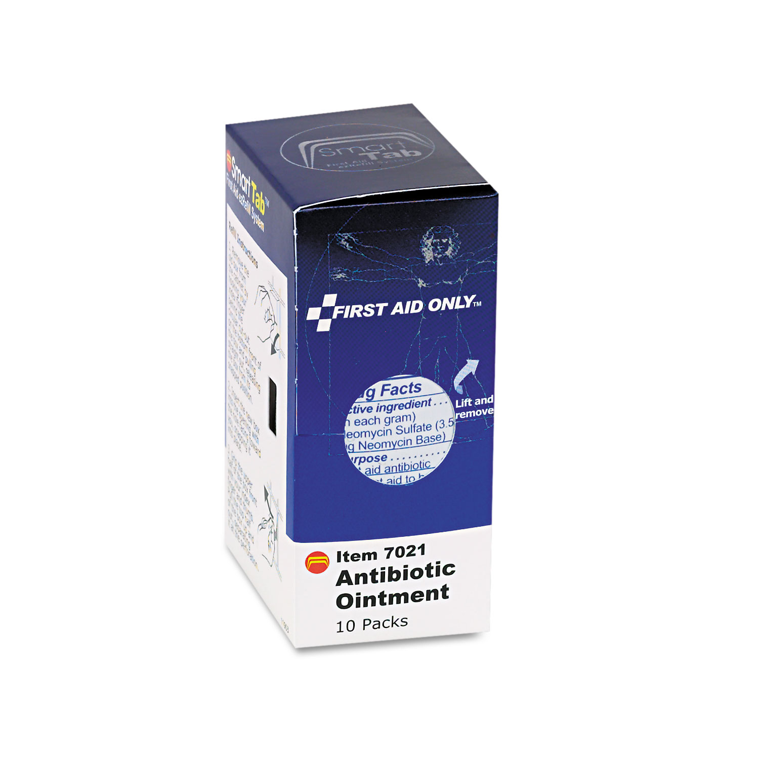 First Aid Only FAO12700 Triple Antibiotic Ointment, 0.5 g Packet, 60/Box