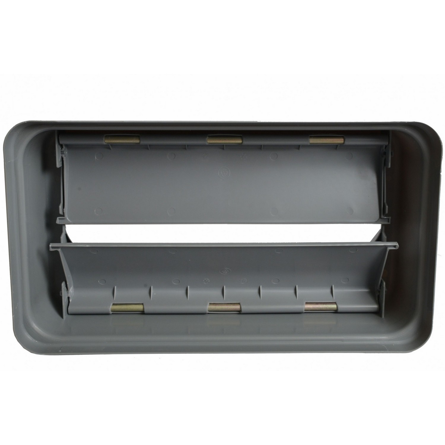 Janico 1023-03GY 23 Gallon Grey Rectangular Garbage Can Lid with Drop In Spring Top