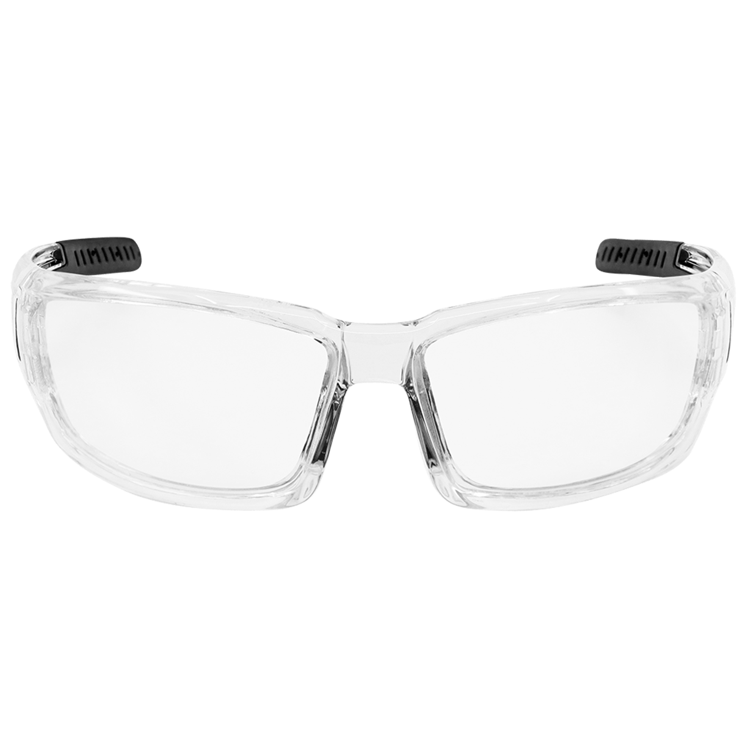 Bullhead Safety BH1411AF Maki Clear Anti-Fog Lens, Crystal Clear Frame Safety Glasses