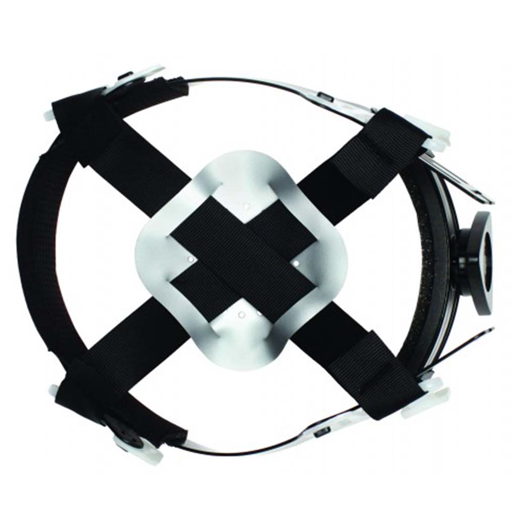 Pyramex Safety HP44121 Ridgeline Hard Hat Graphite Red Cap Style 4 Pt Ratchet Suspension