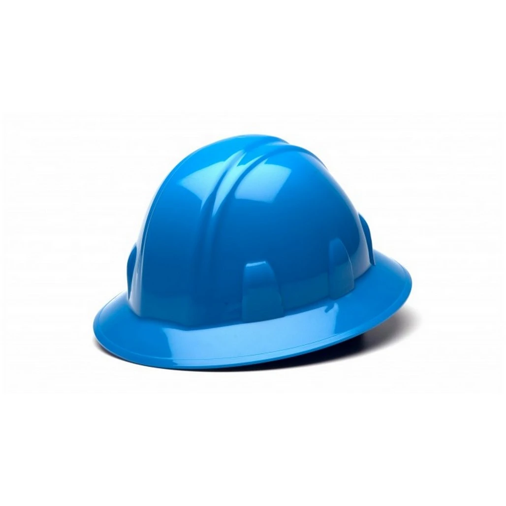 Pyramex Safety HP24162 SL Series Full Brim 4 Point Ratchet Light Blue Hard Hat