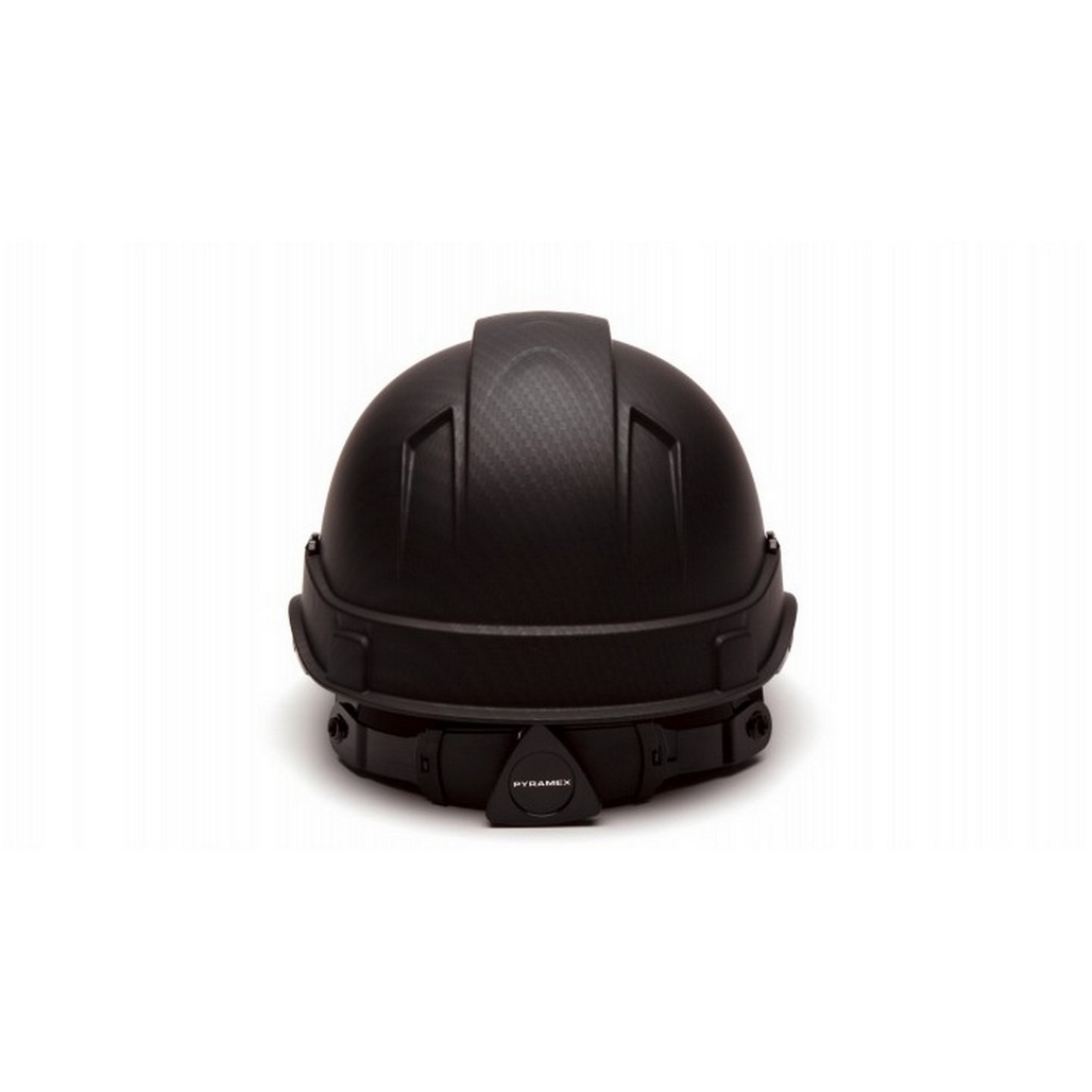 Pyramex Safety HP44117C Ridgeline 4 Point Ratchet Black Graphite Hard Hat