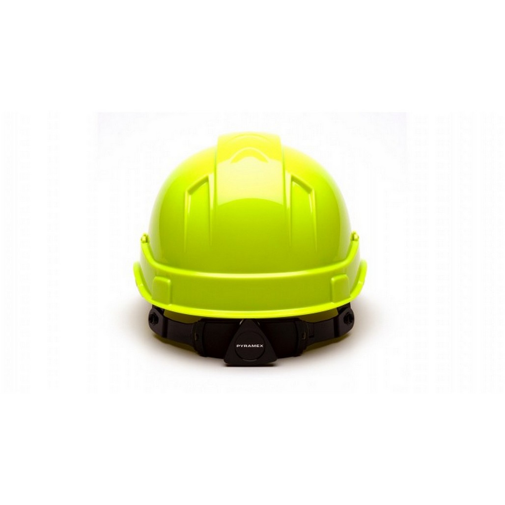 Pyramex Safety HP44131C Ridgeline 4 Point Ratchet Lime Hard Hat